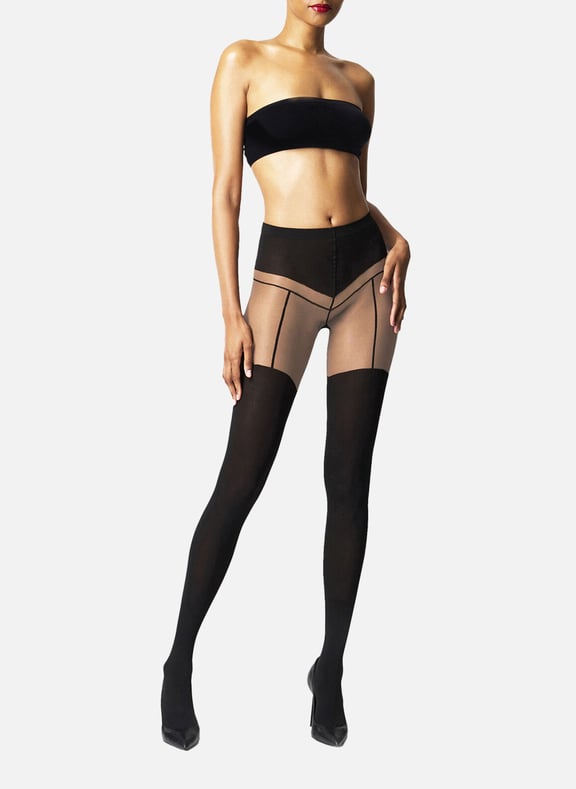 Collants porte-jartelles Beige by WOLFORD WOLFORD Collants porte-jartelles Beige