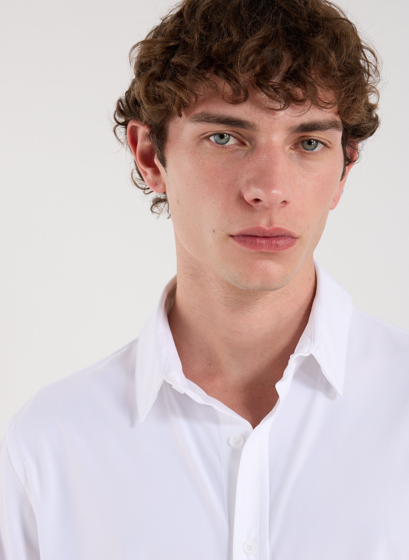 Straight classic collar shirt 1789 CALA White