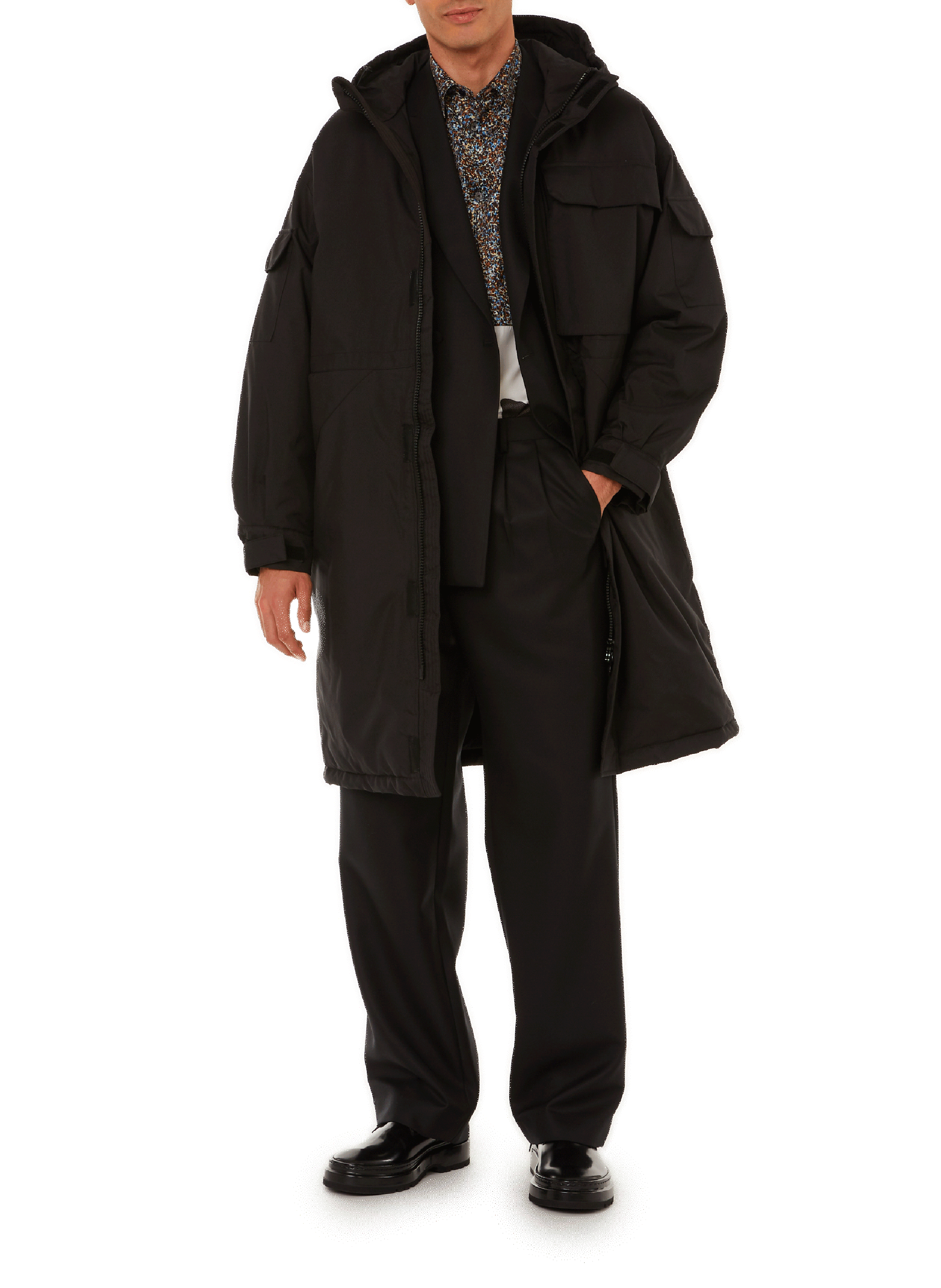 Long jacket  SAISON 1865 Black