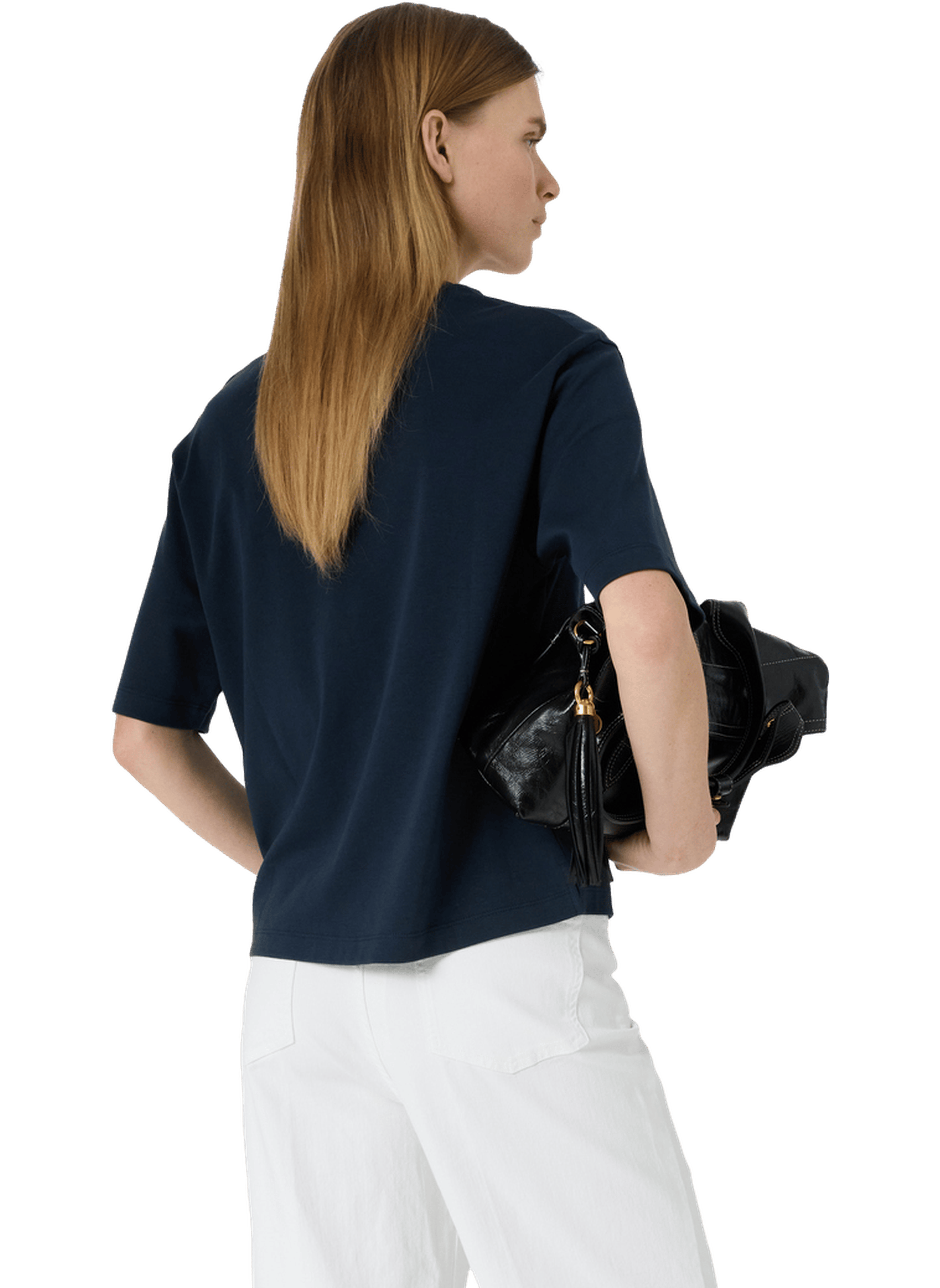 T-shirt uni en coton - mayae GERARD DAREL Bleu