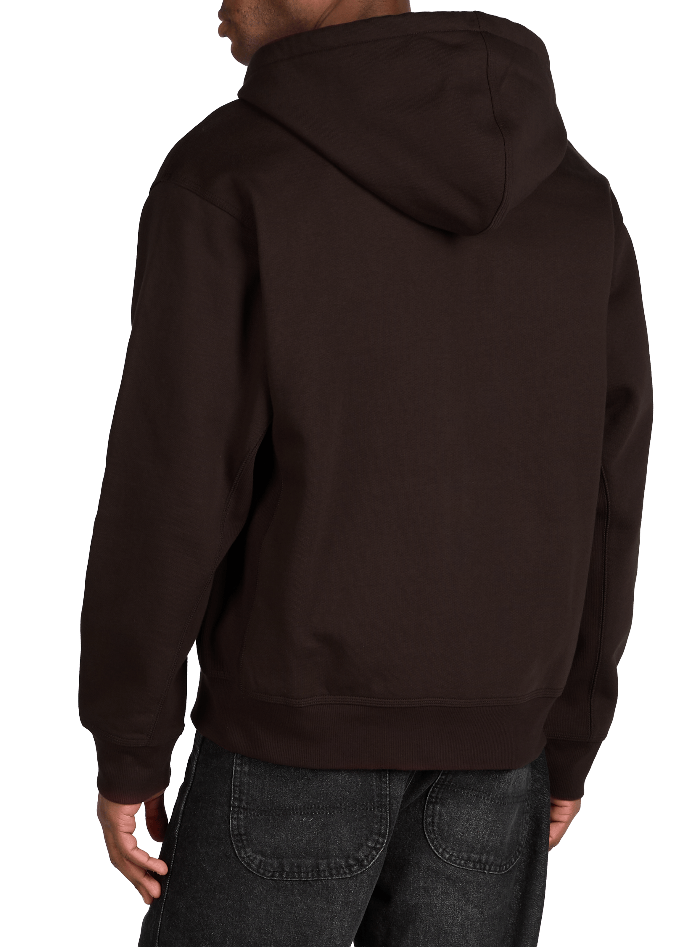 Hoodie ample en coton mélangé CARHARTT WIP Marron