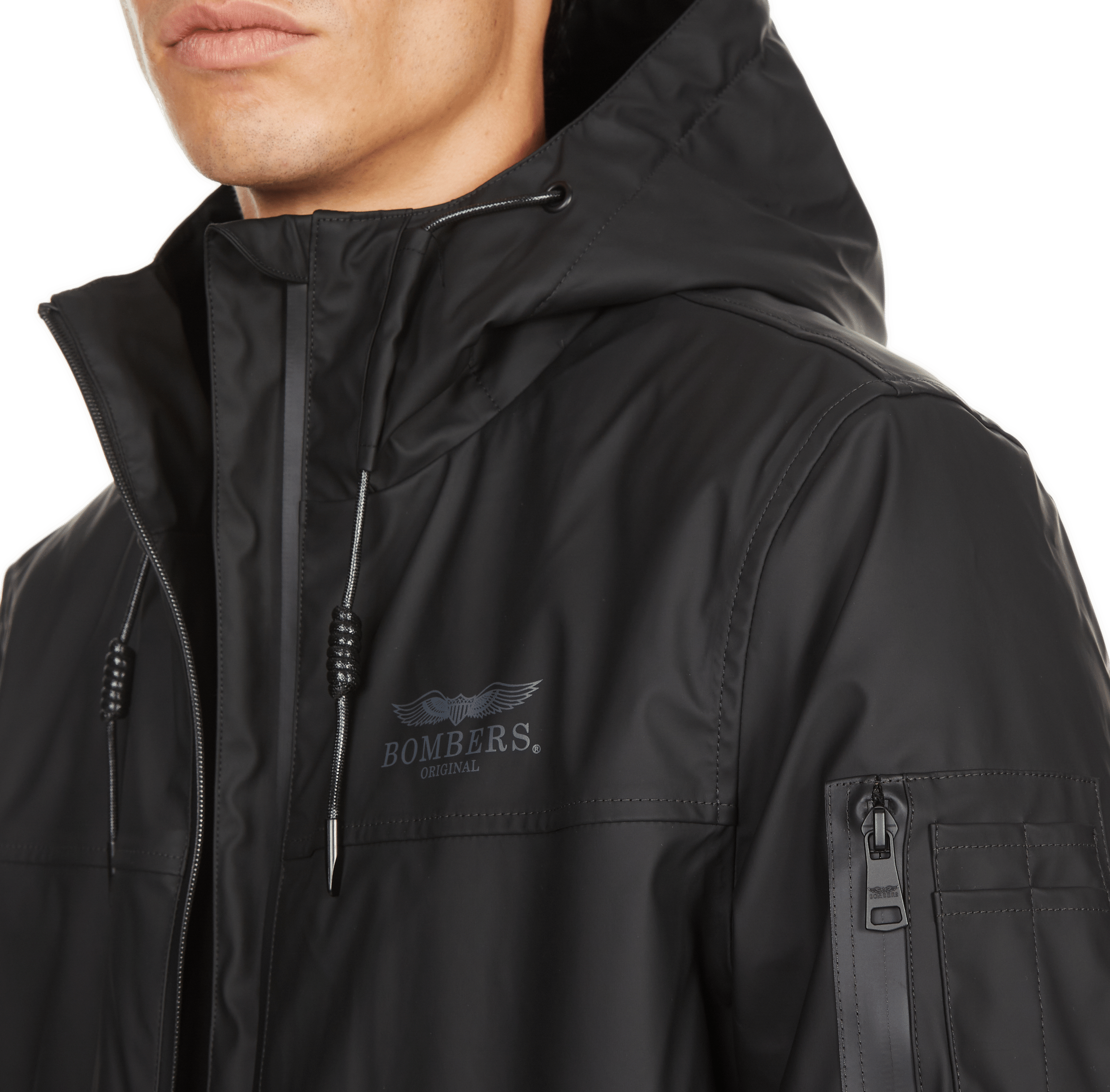 Gamma jacket BOMBERS ORIGINAL Black