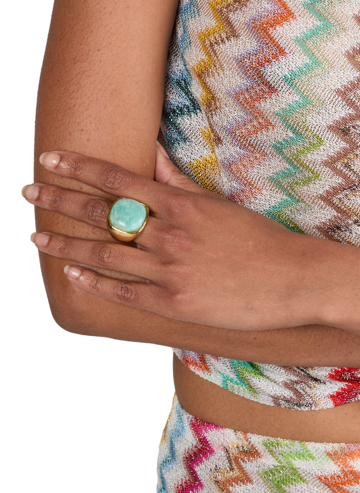 Ring Altesse Amazonite SYLVIA TOLEDANO Blue