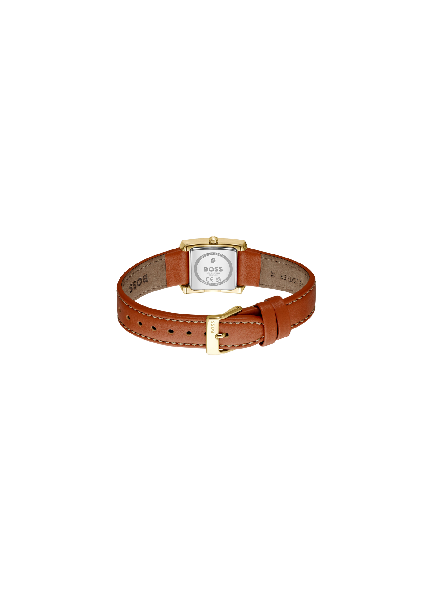 Montre quartz Lucy Scala en acier inoxydable BOSS MONTRES Blanc