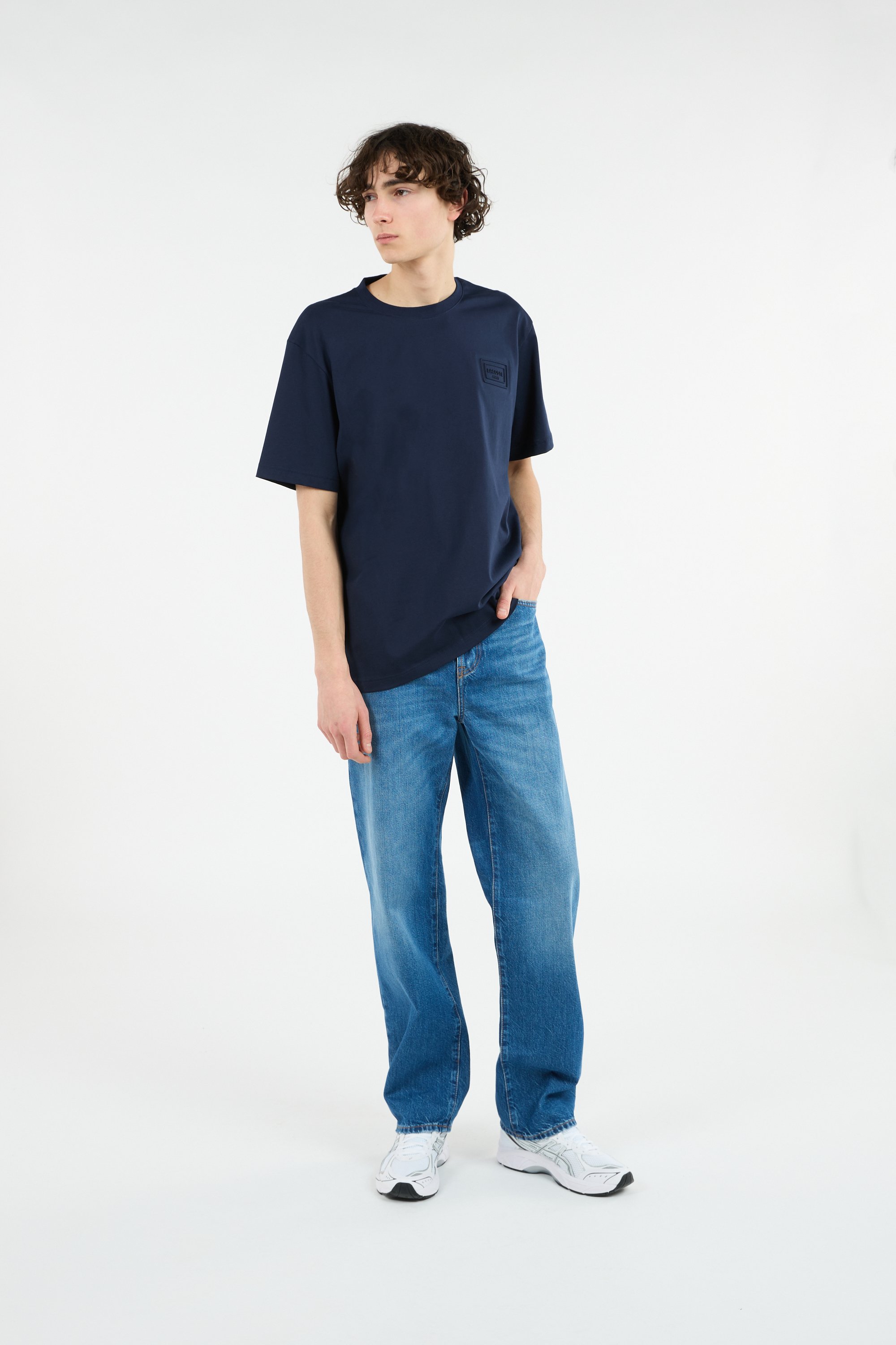 T-shirt tee-shirt LACOSTE Bleu