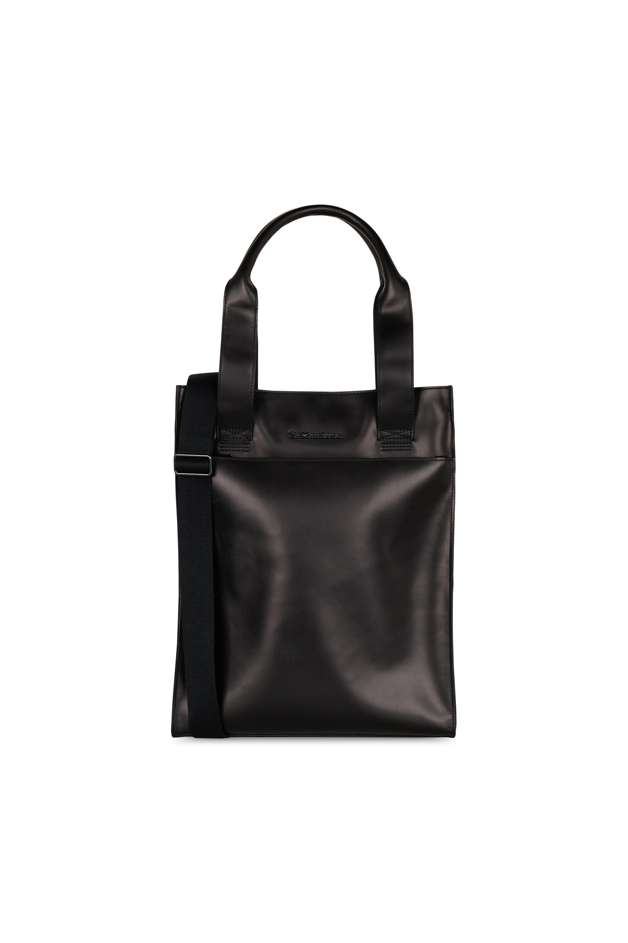 Sac shopping en cuir DR. MARTENS Noir