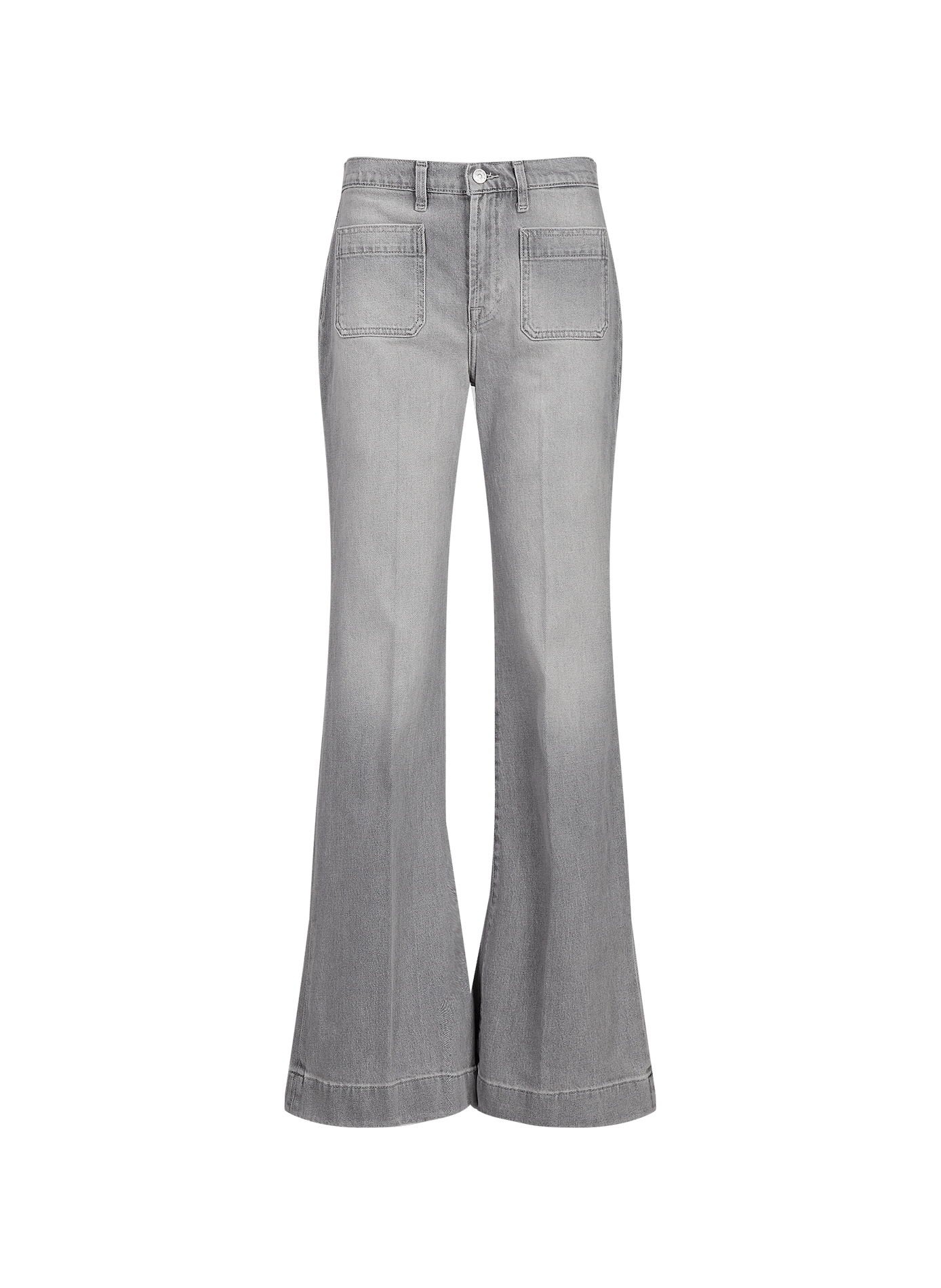Weite Baumwolljeans 7 FOR ALL MANKIND Blau