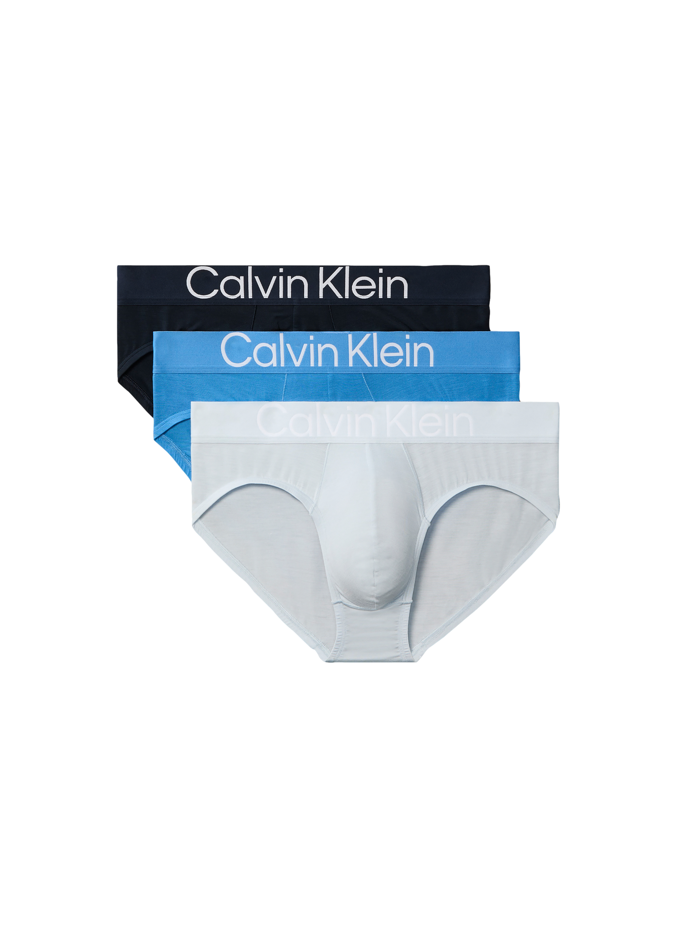 Lot de slips unis  CALVIN KLEIN Multicolore
