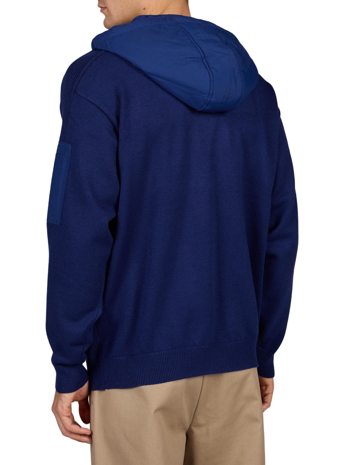 Straight-fit Seb high-neck sweatshirt GERTRUDE Blue