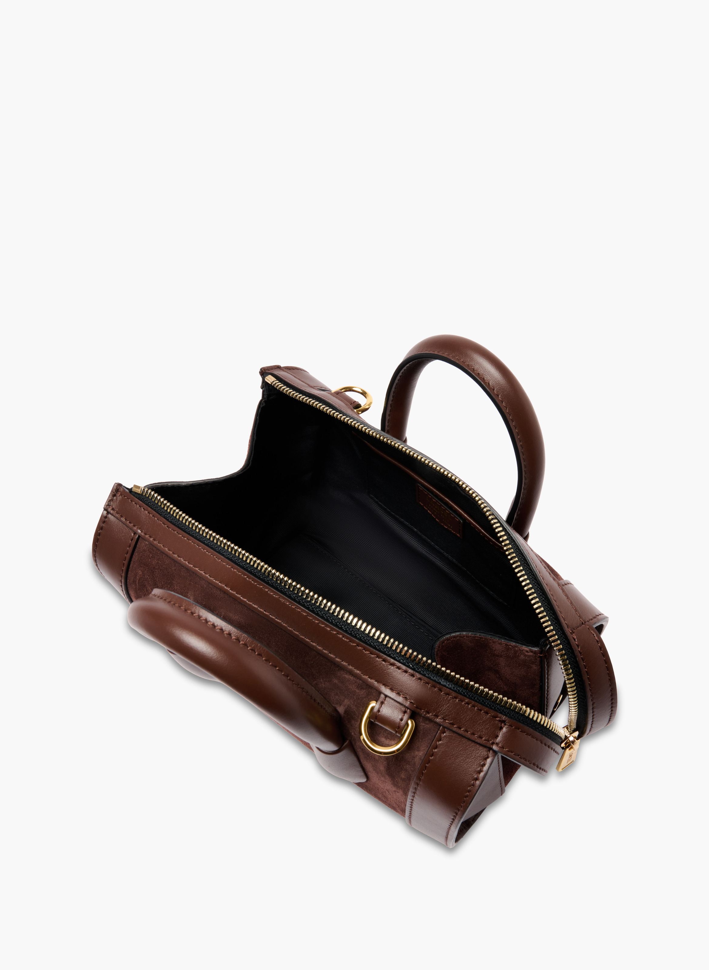 Mini sac bowling bcbg de lancel en cuir LANCEL Marron