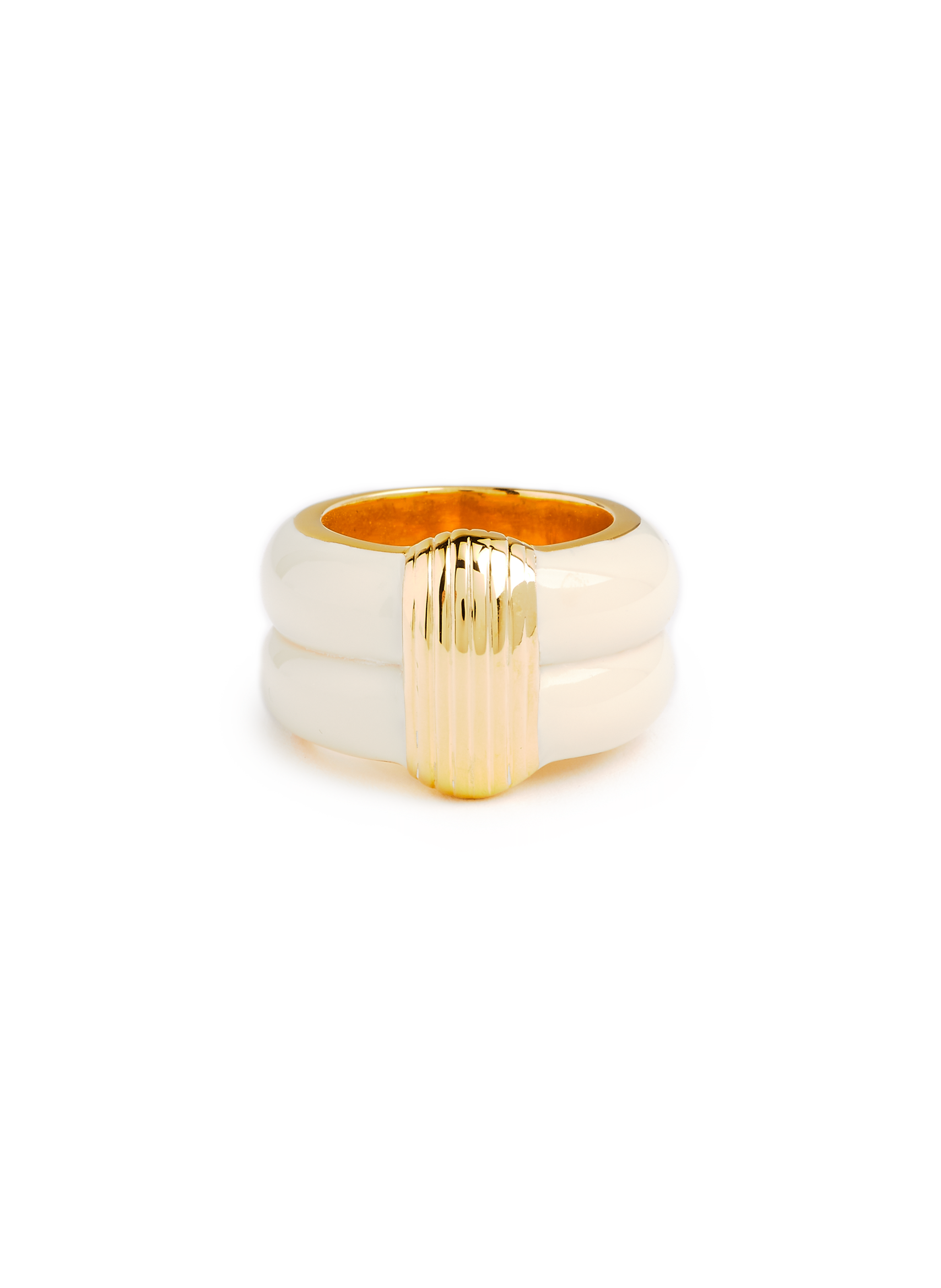 AURELIE BIDERMANN Bague Katt Doré