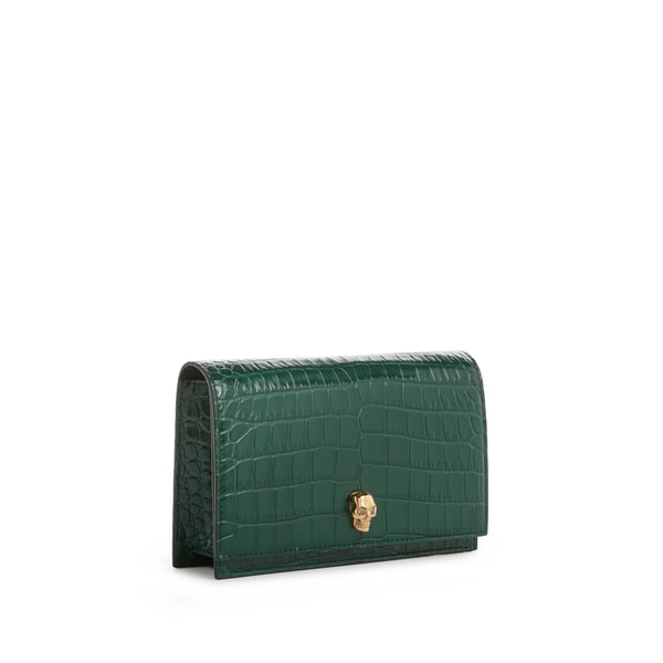 Petit sac Skull en cuir