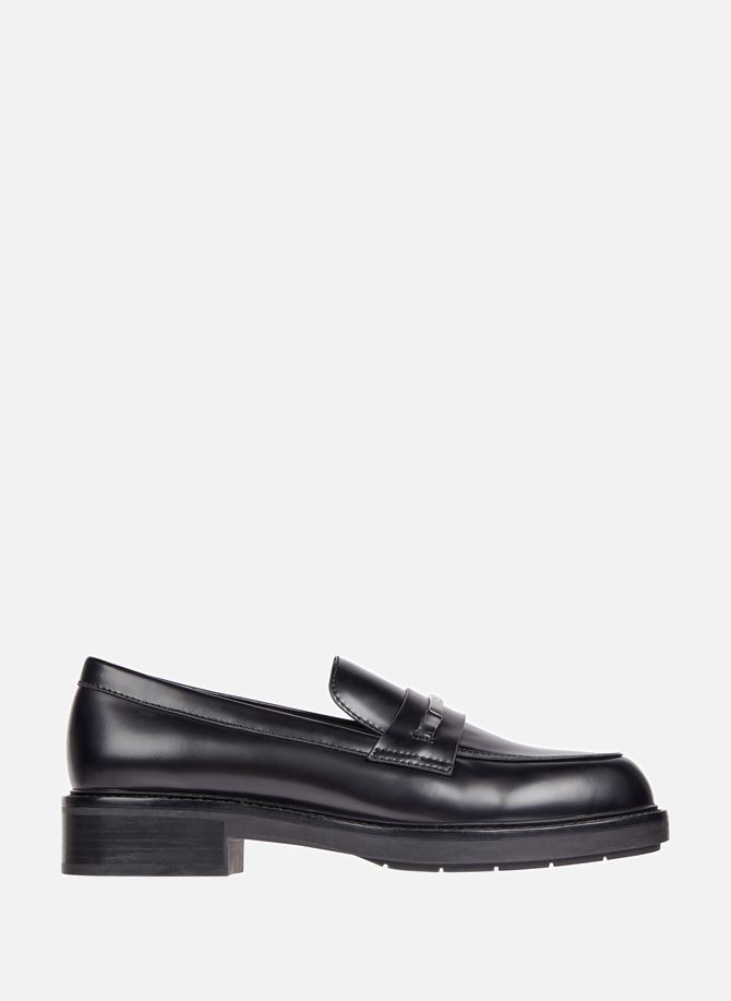 CALVIN KLEIN leather loafers