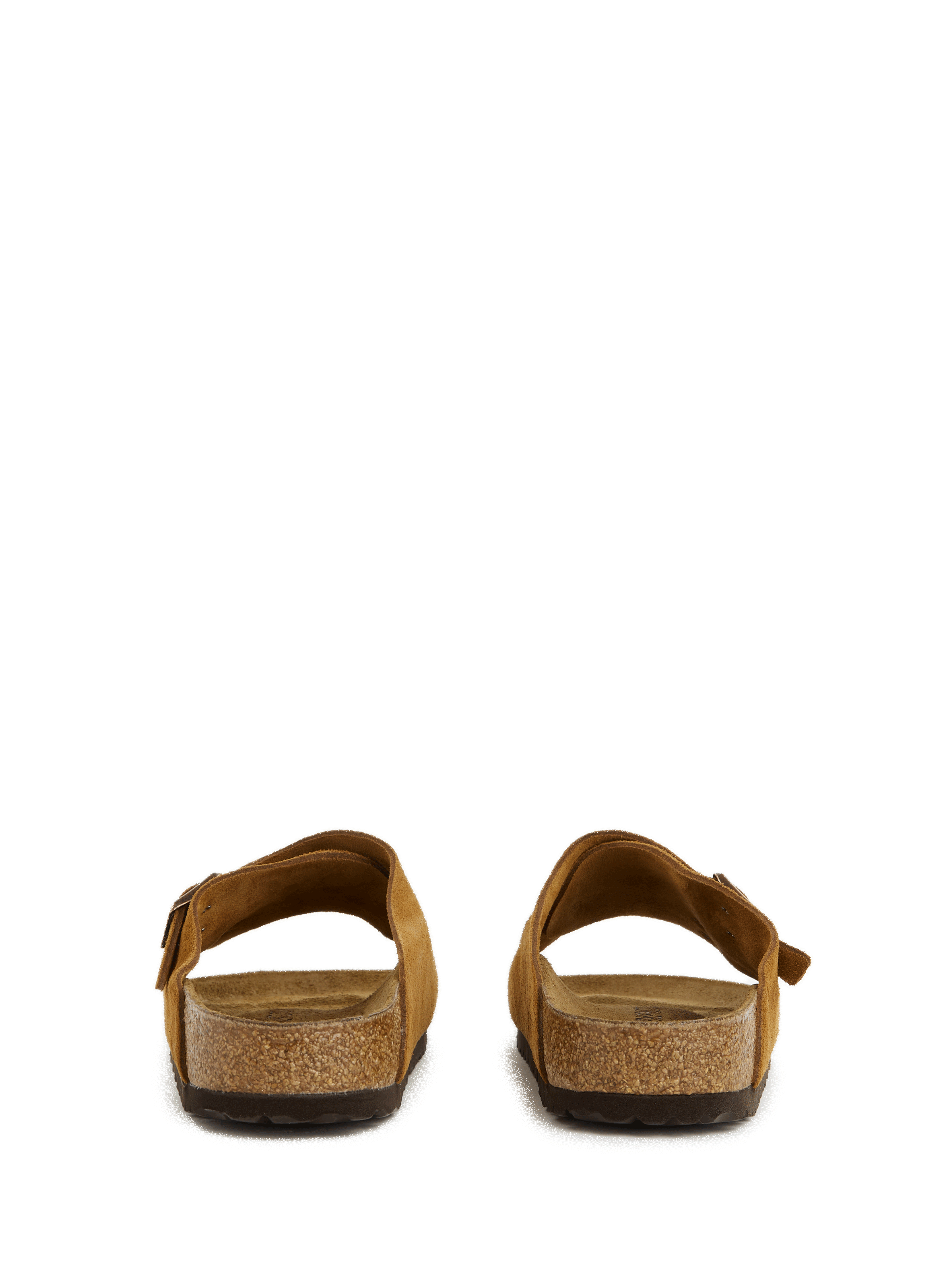 Sandales en cuir suédé Zurich BIRKENSTOCK Marron