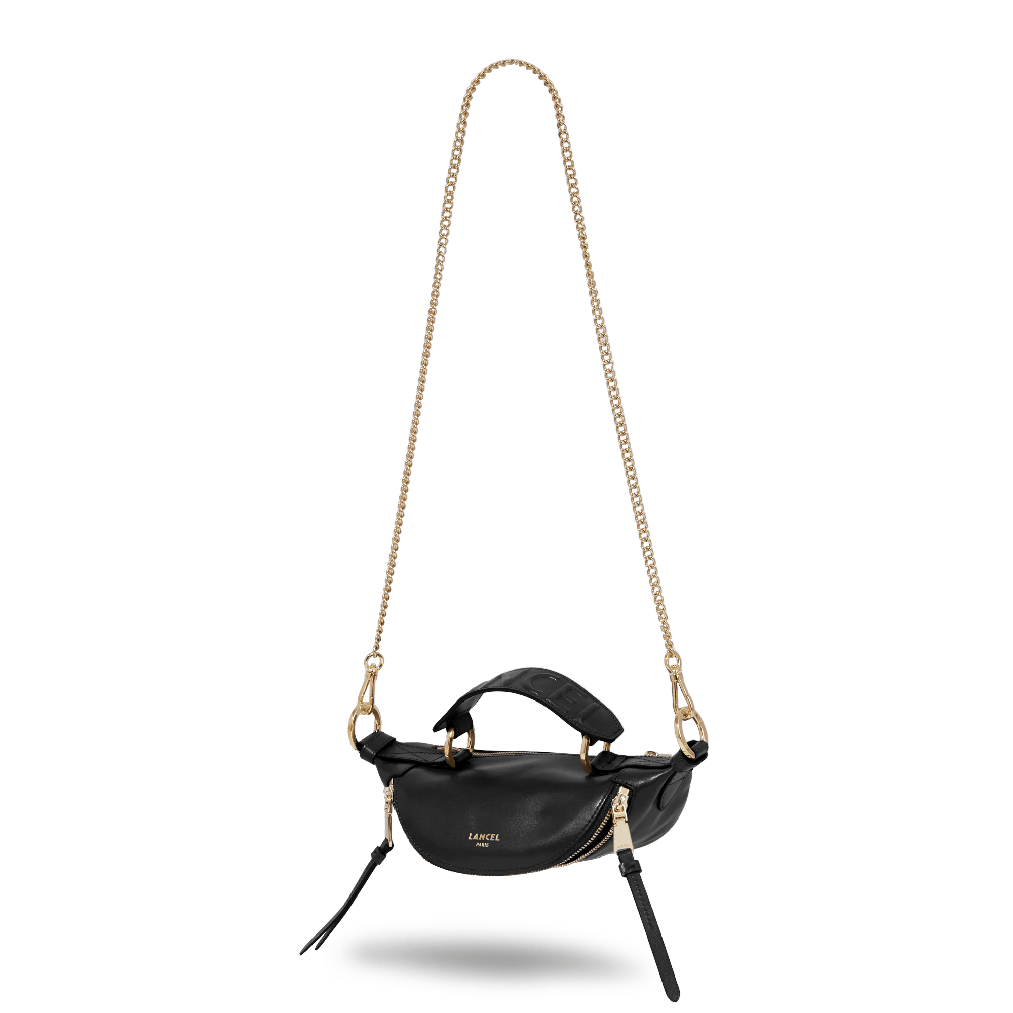 Mini sac porté croisé - origami de lancel LANCEL Noir