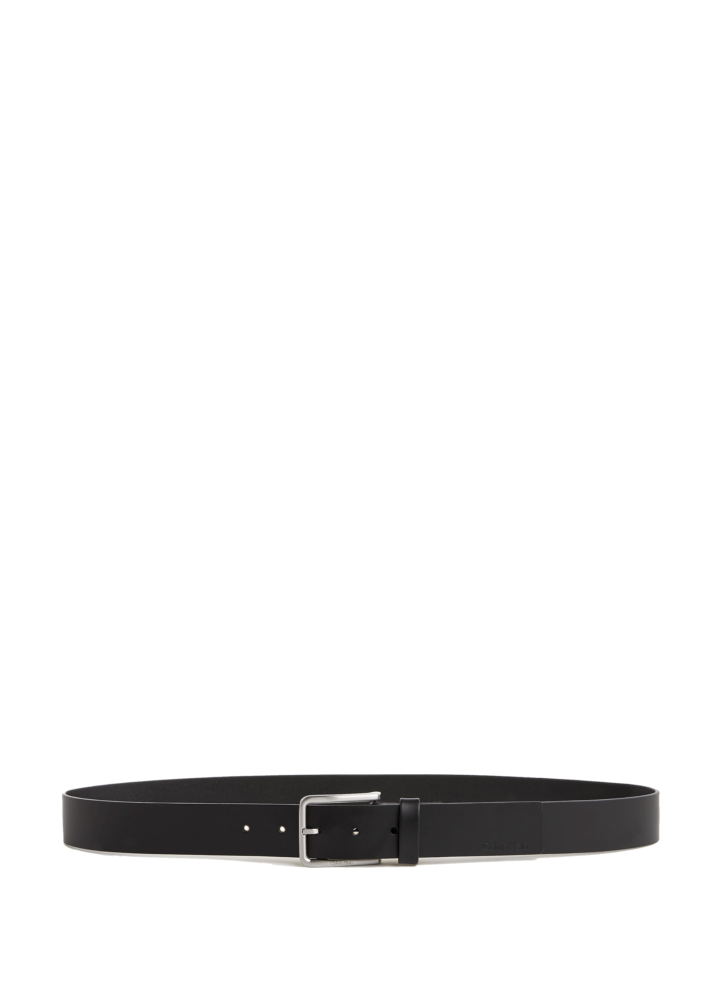 CALVIN KLEIN Ceinture en cuir Noir