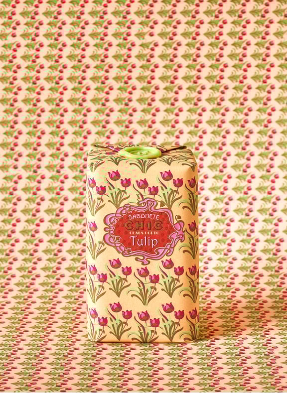 Chic Tulip - Savon Scellée À La Cire by CLAUS PORTO CLAUS PORTO Chic Tulip - Savon Scellée À La Cire