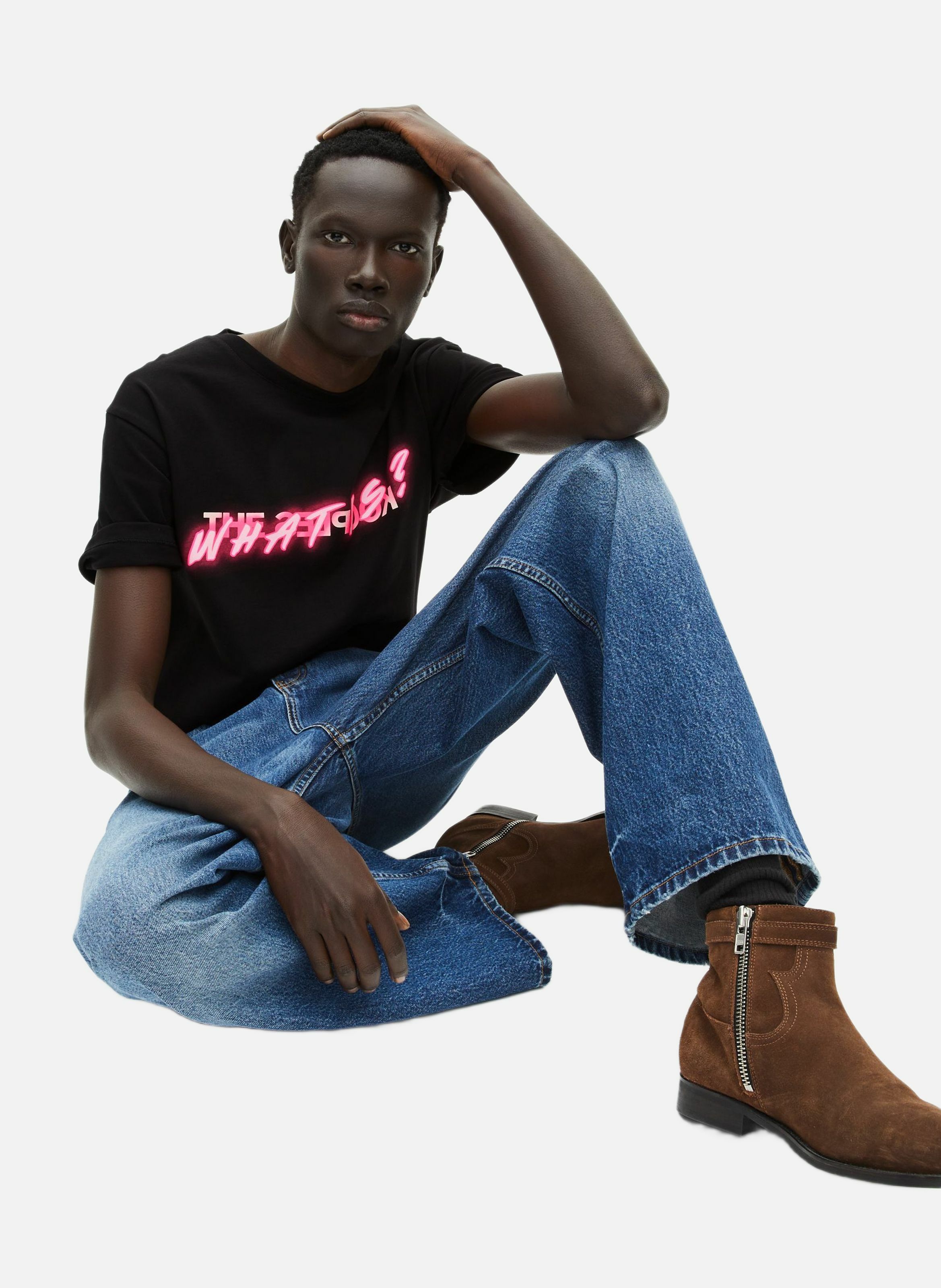 T-shirt en coton what is THE KOOPLES Noir