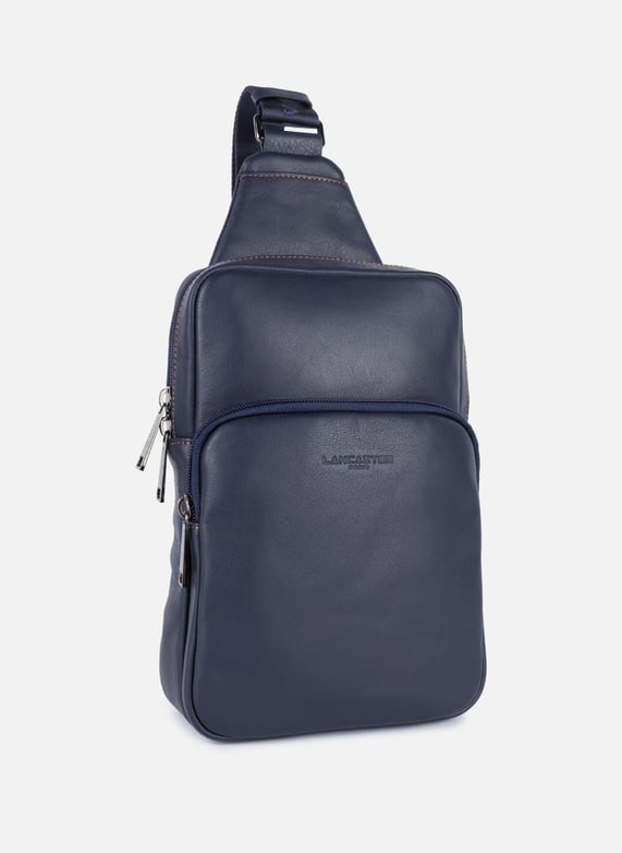 Sac body - soft vintage homme | Bleu by LANCASTER Sac body - soft vintage homme Bleu