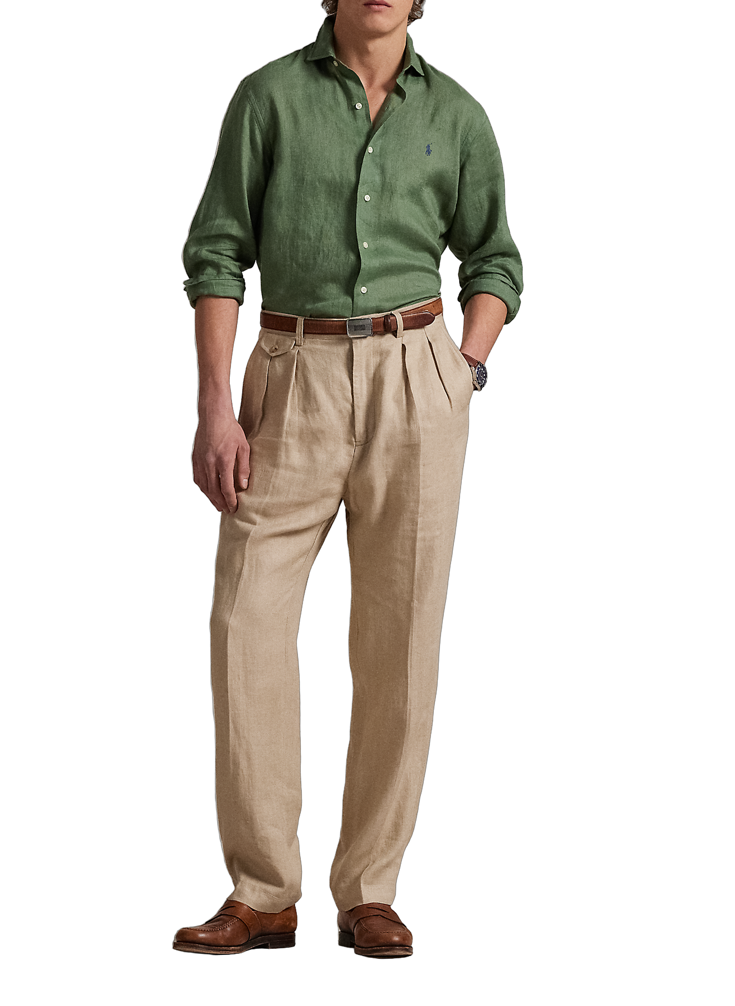 Linen shirt POLO RALPH LAUREN Multicolour