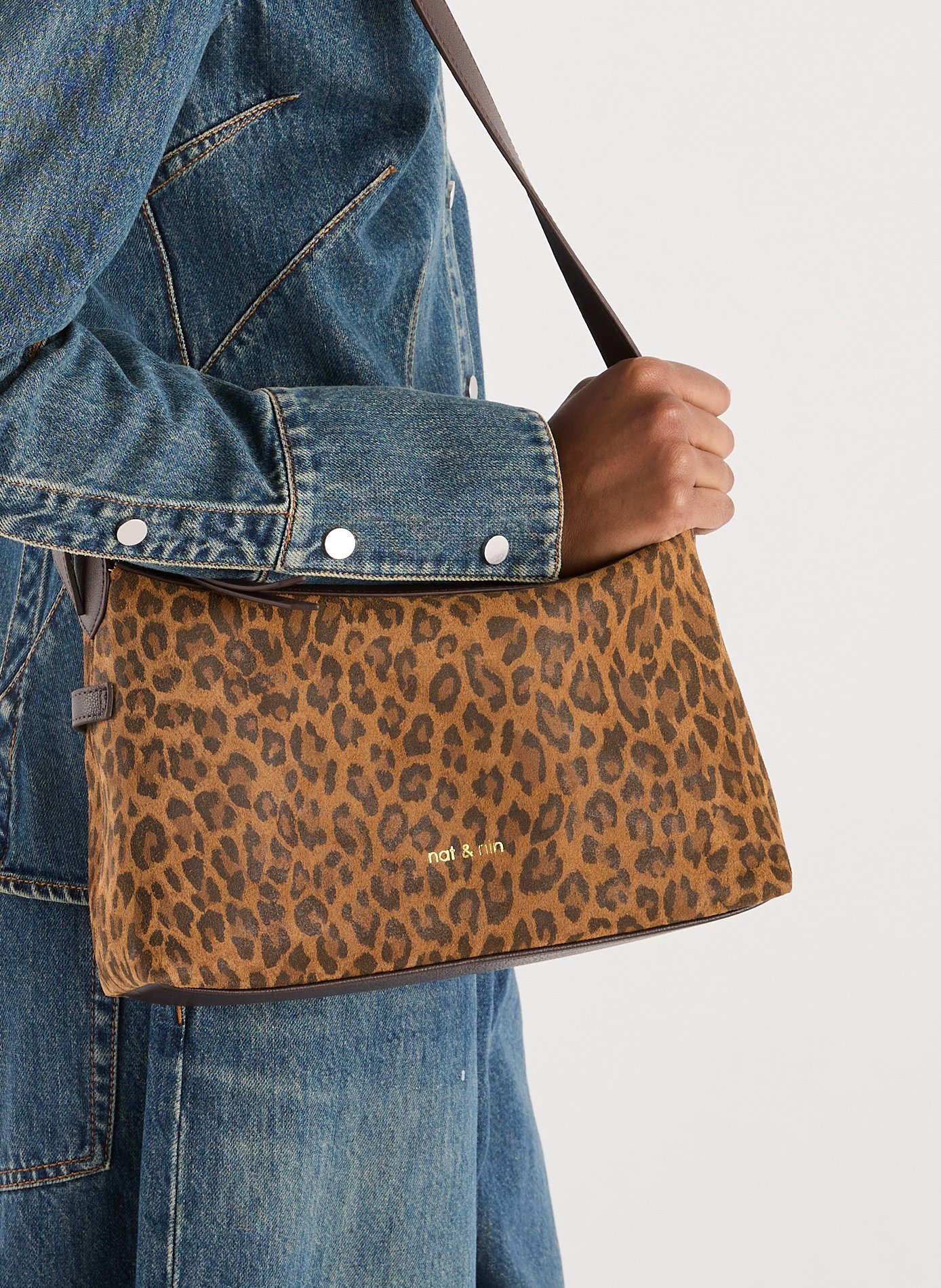 Bowie leather handbag NAT & NIN Multicolour