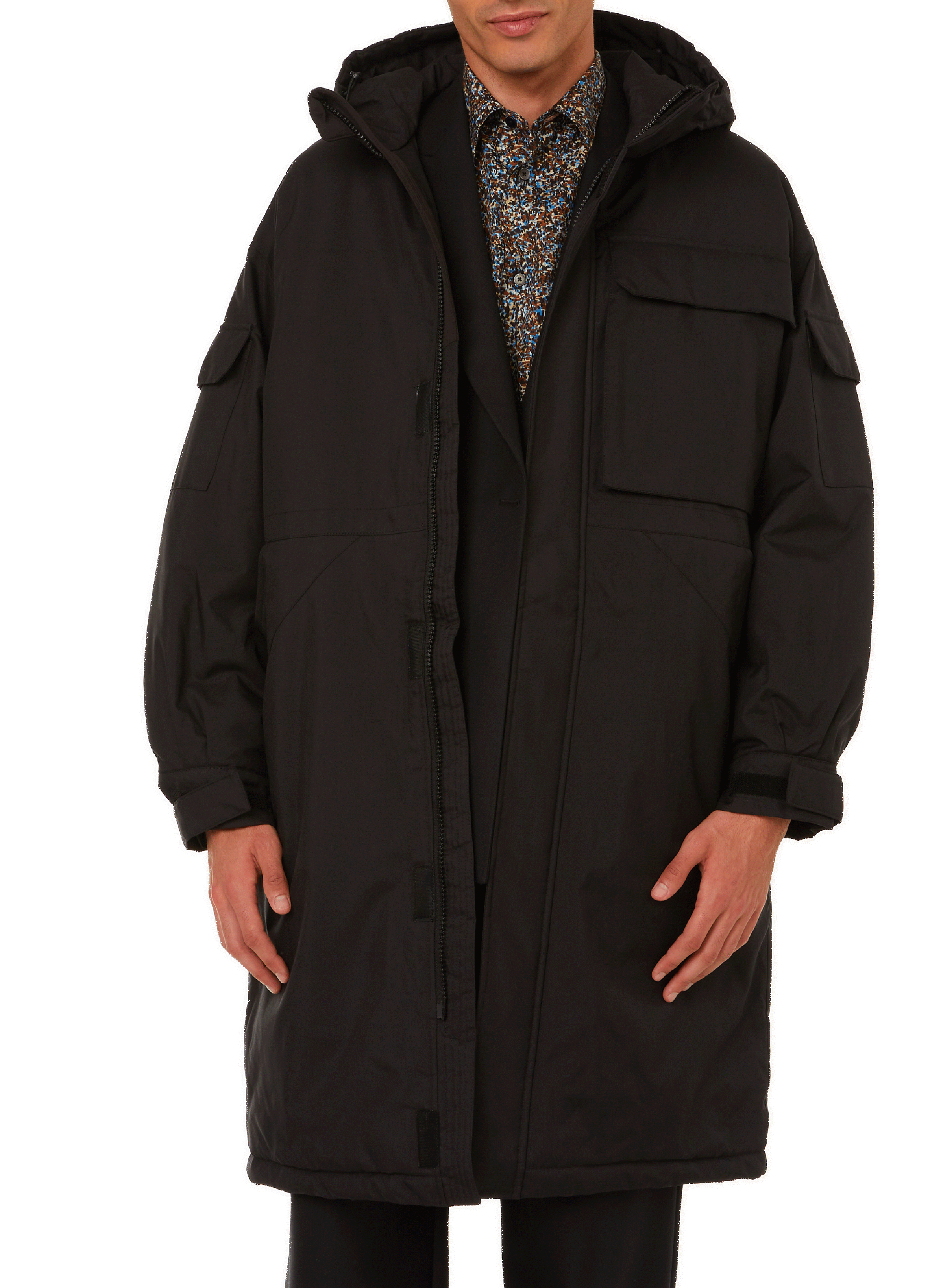 SAISON 1865 Parka longue  Noir