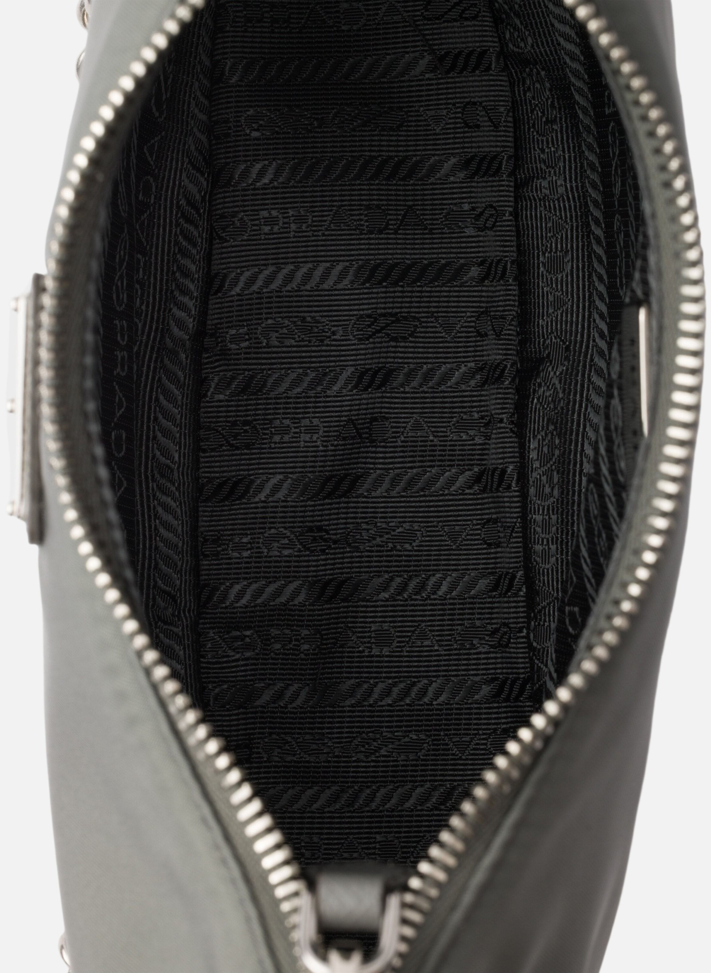 Sac prada re-edition 2005 en re-nylon PRADA Gris