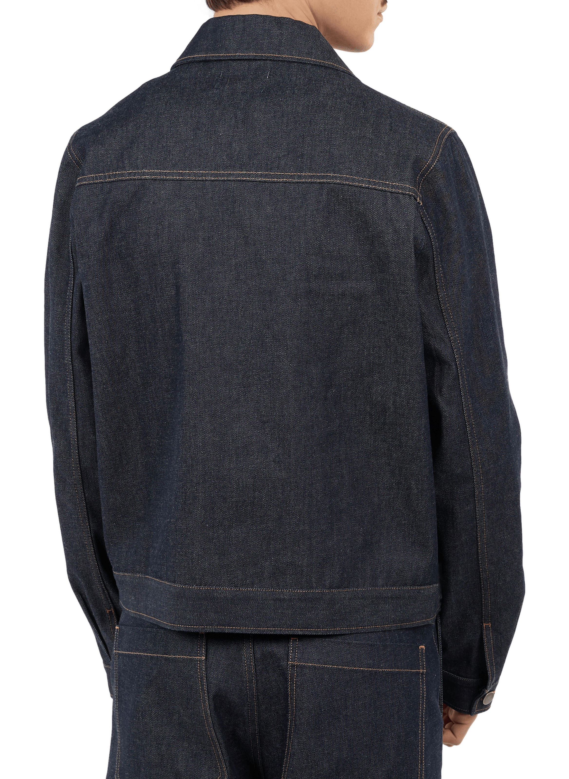 Short denim jacket Haver in cotton Blue