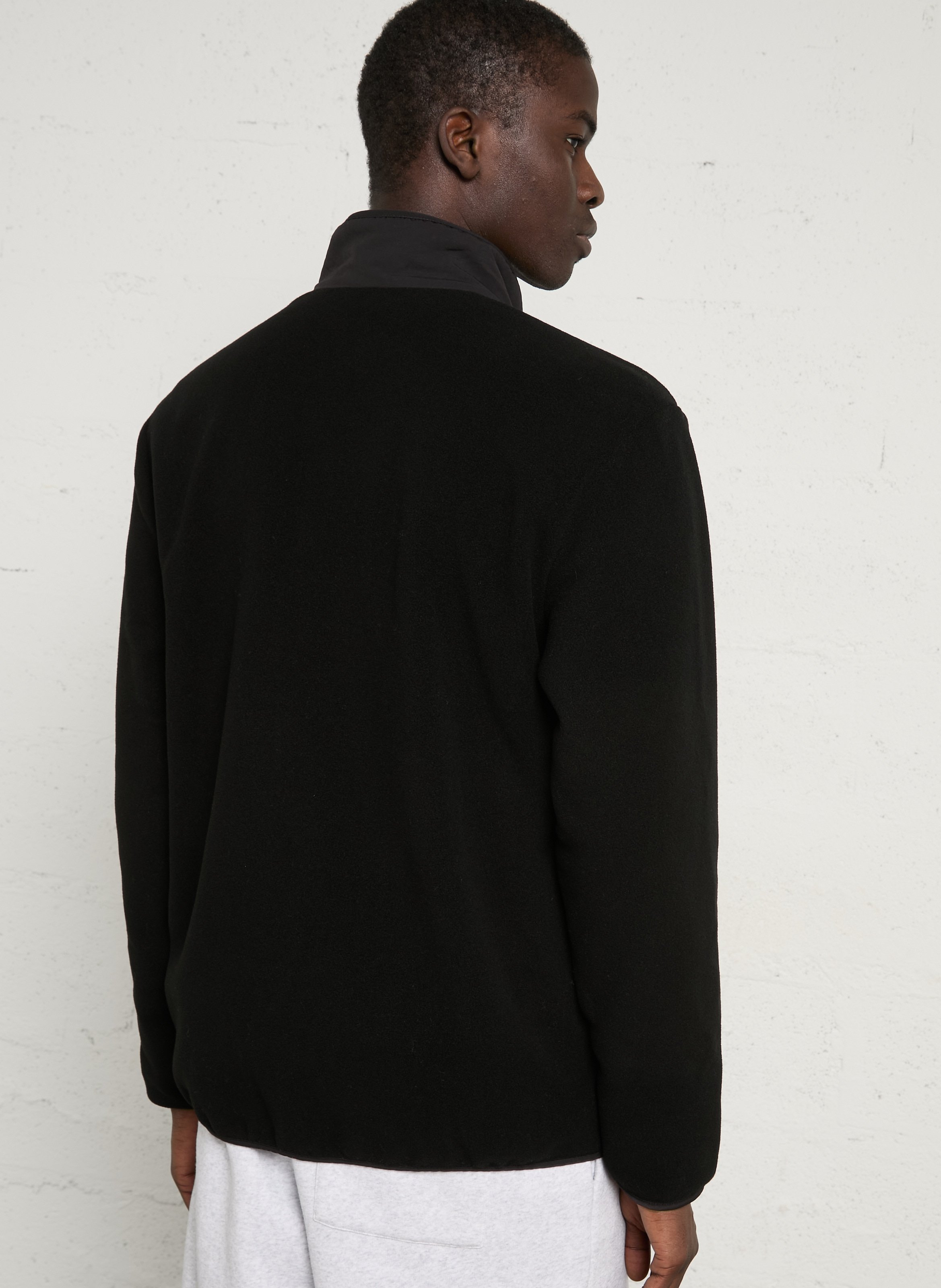 Veste polaire zippée col montant m's synch PATAGONIA Noir