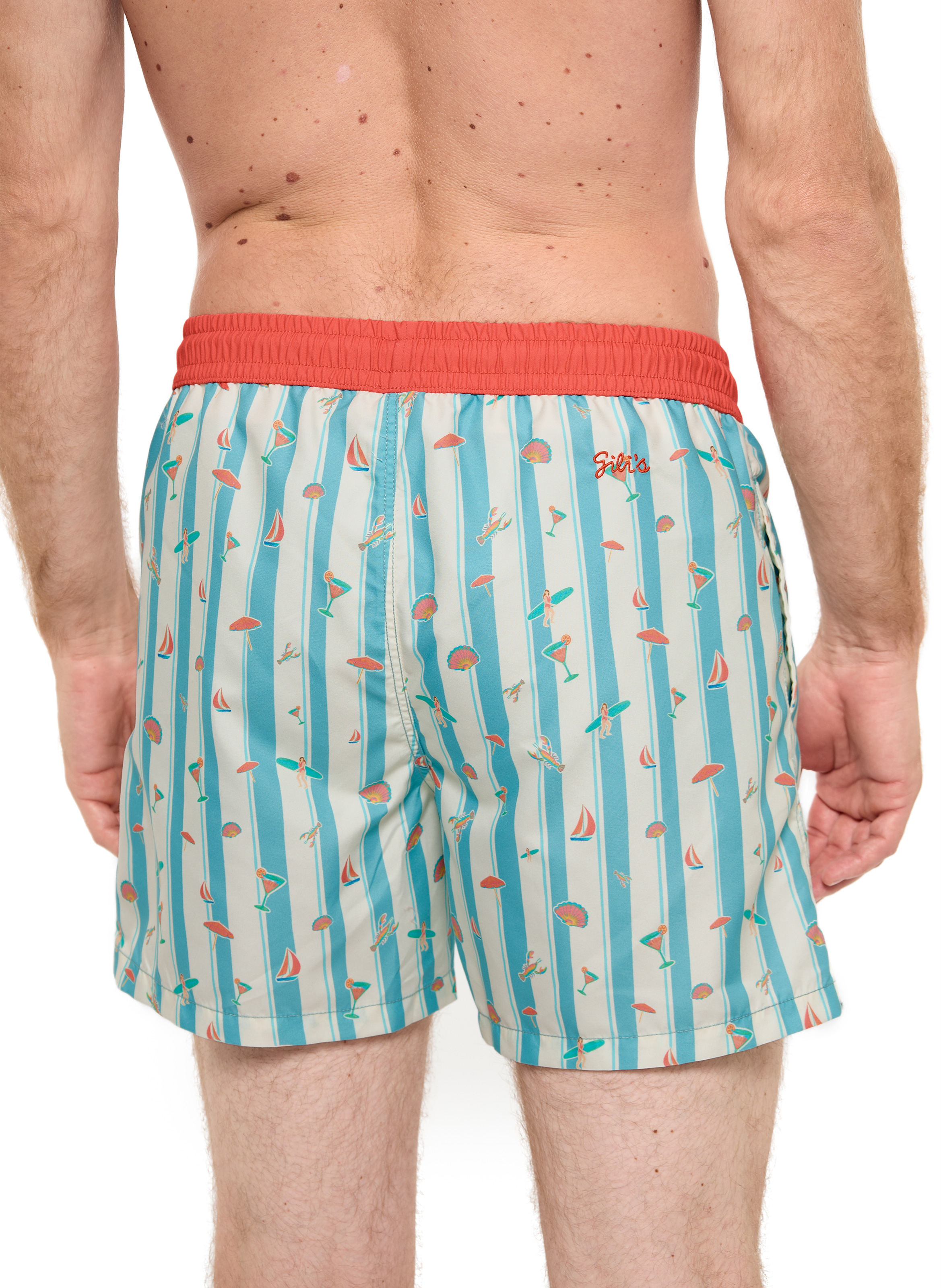 Short de bain  french holidays GILI'S Multicolore