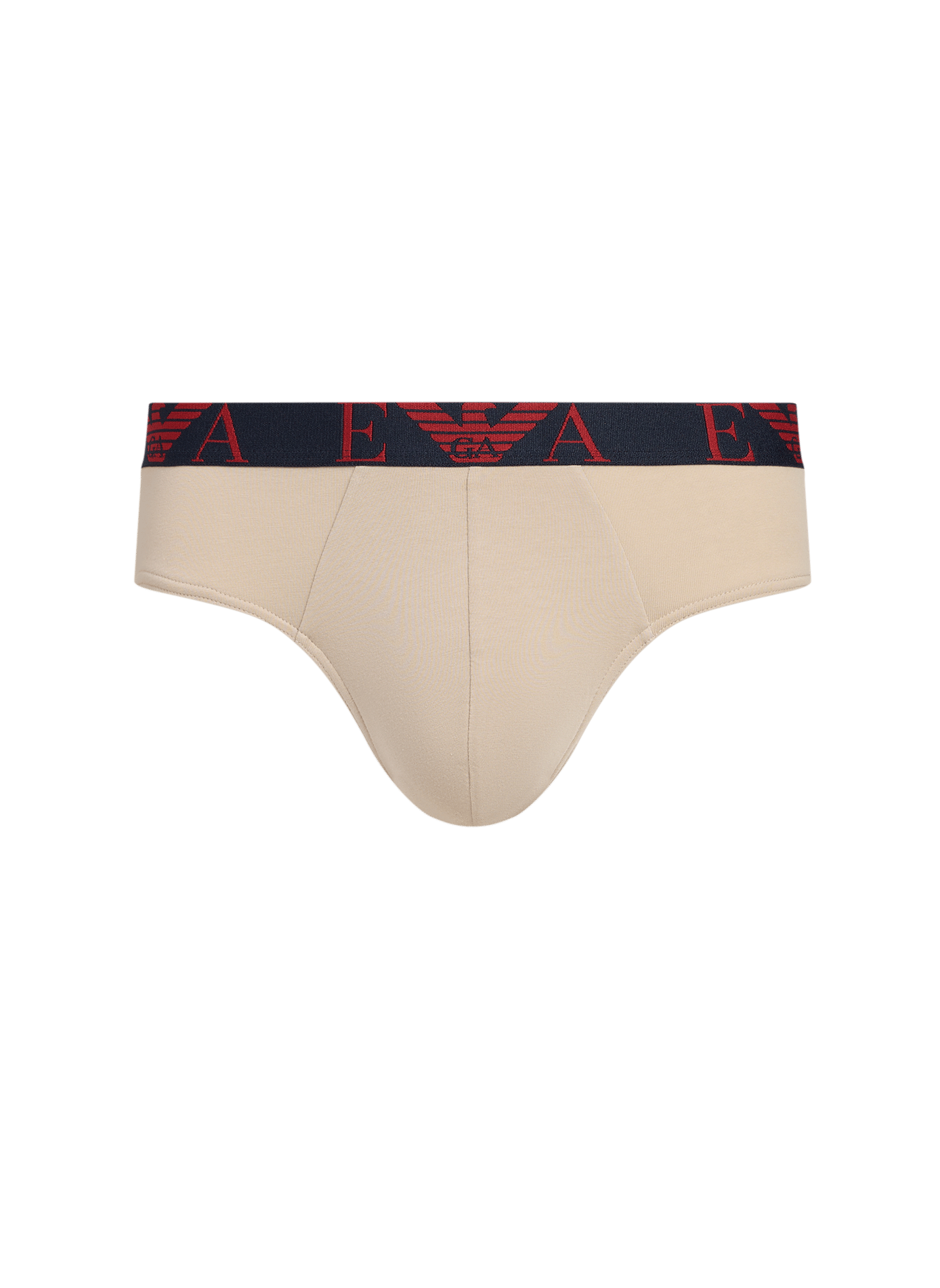 Lot de 3 slips en coton mélangé EMPORIO ARMANI Multicolore