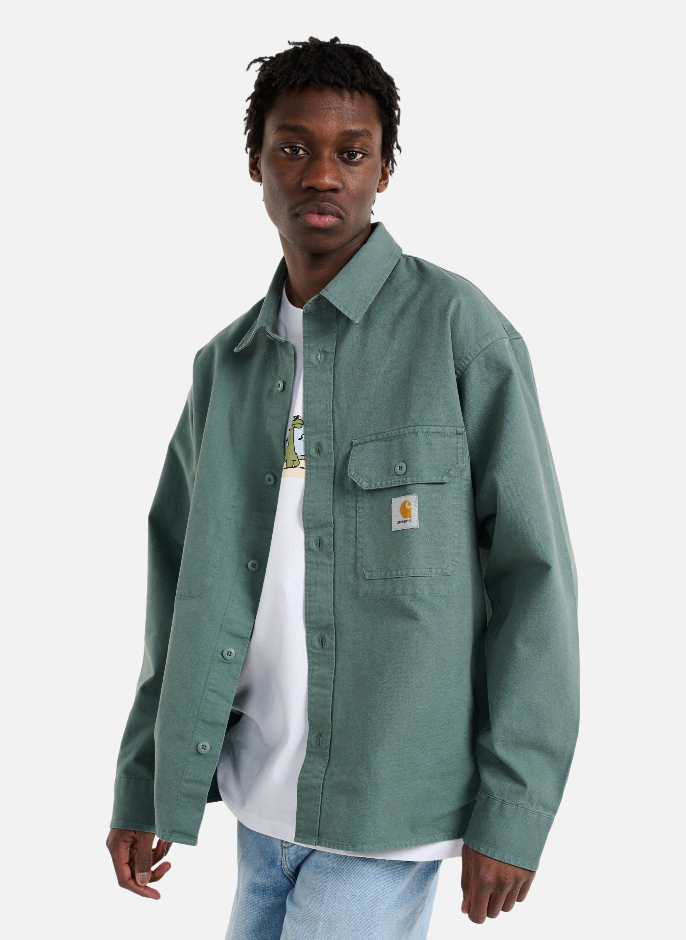 Chemise reno shirt CARHARTT WIP Vert