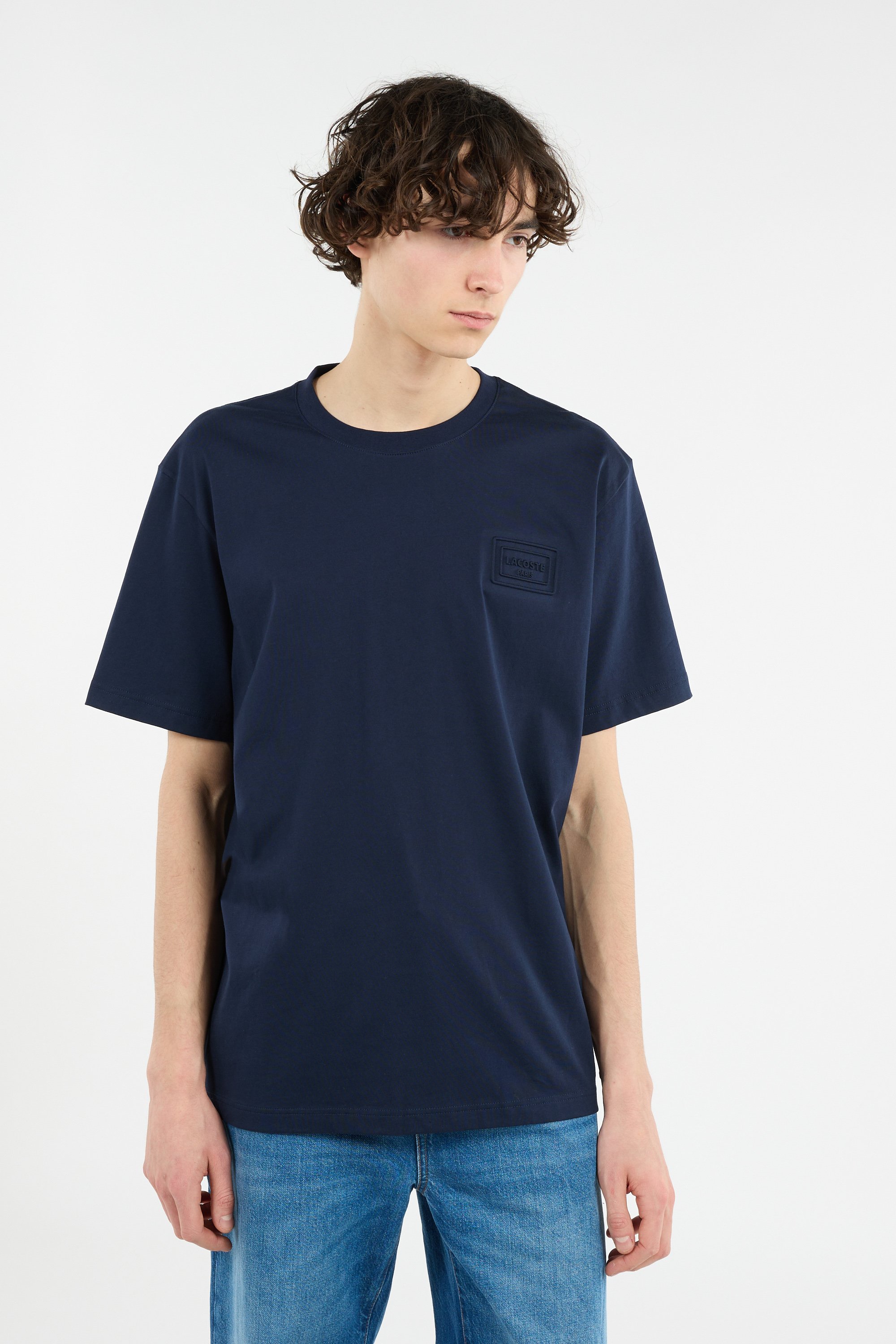 T-shirt tee-shirt LACOSTE Bleu