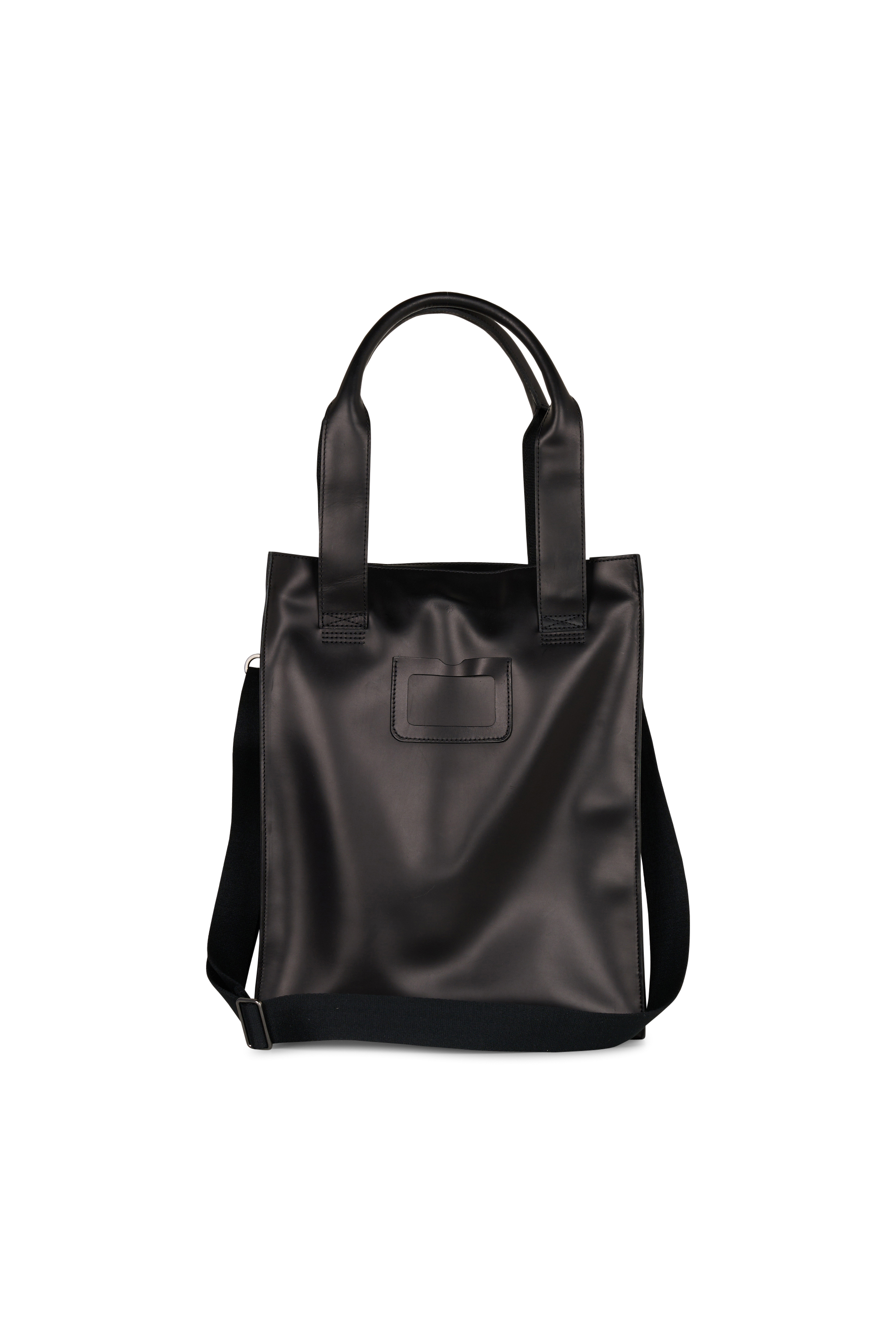 Sac shopping en cuir DR. MARTENS Noir