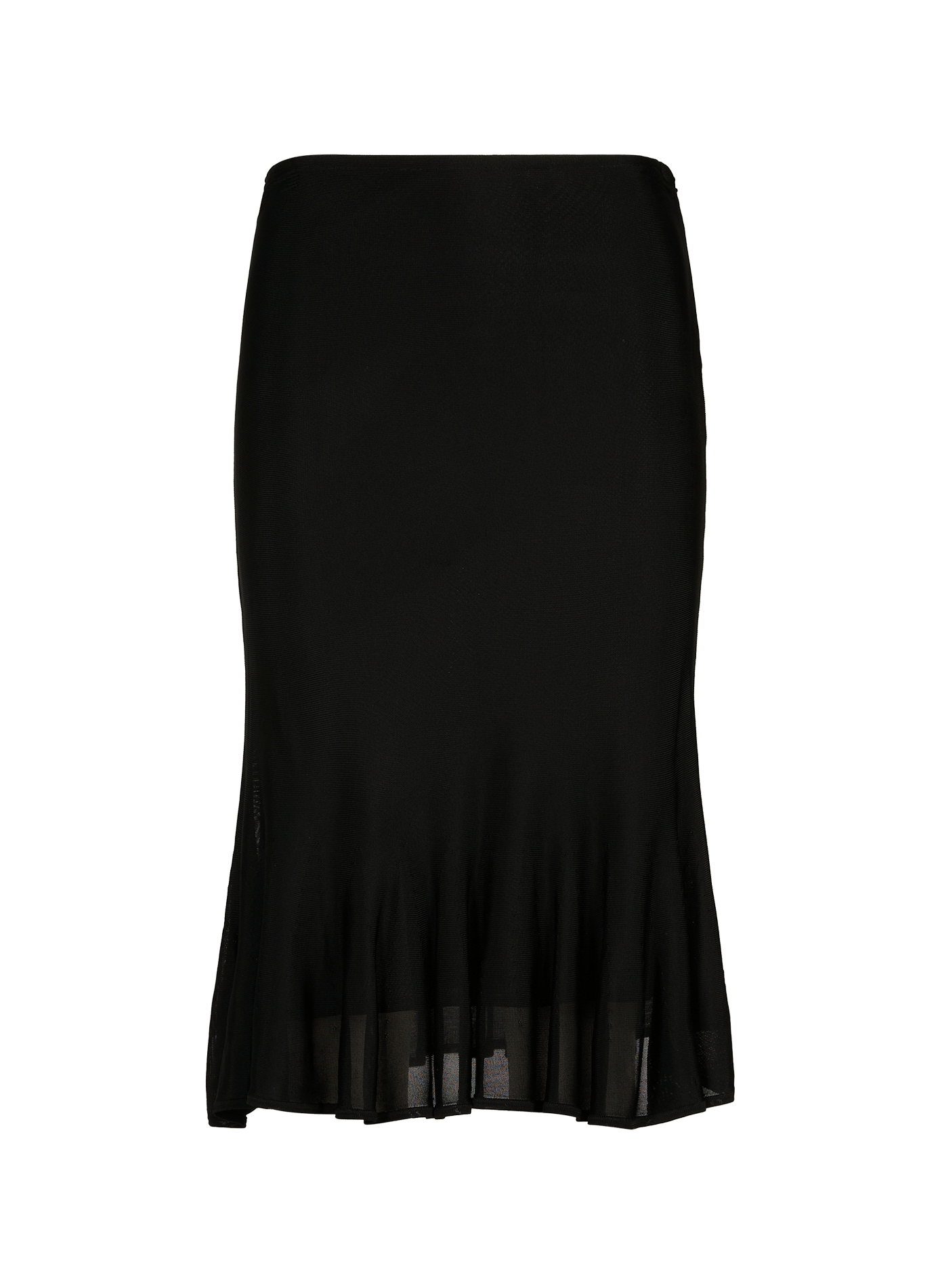 Flared mini skirt TOTEME Black
