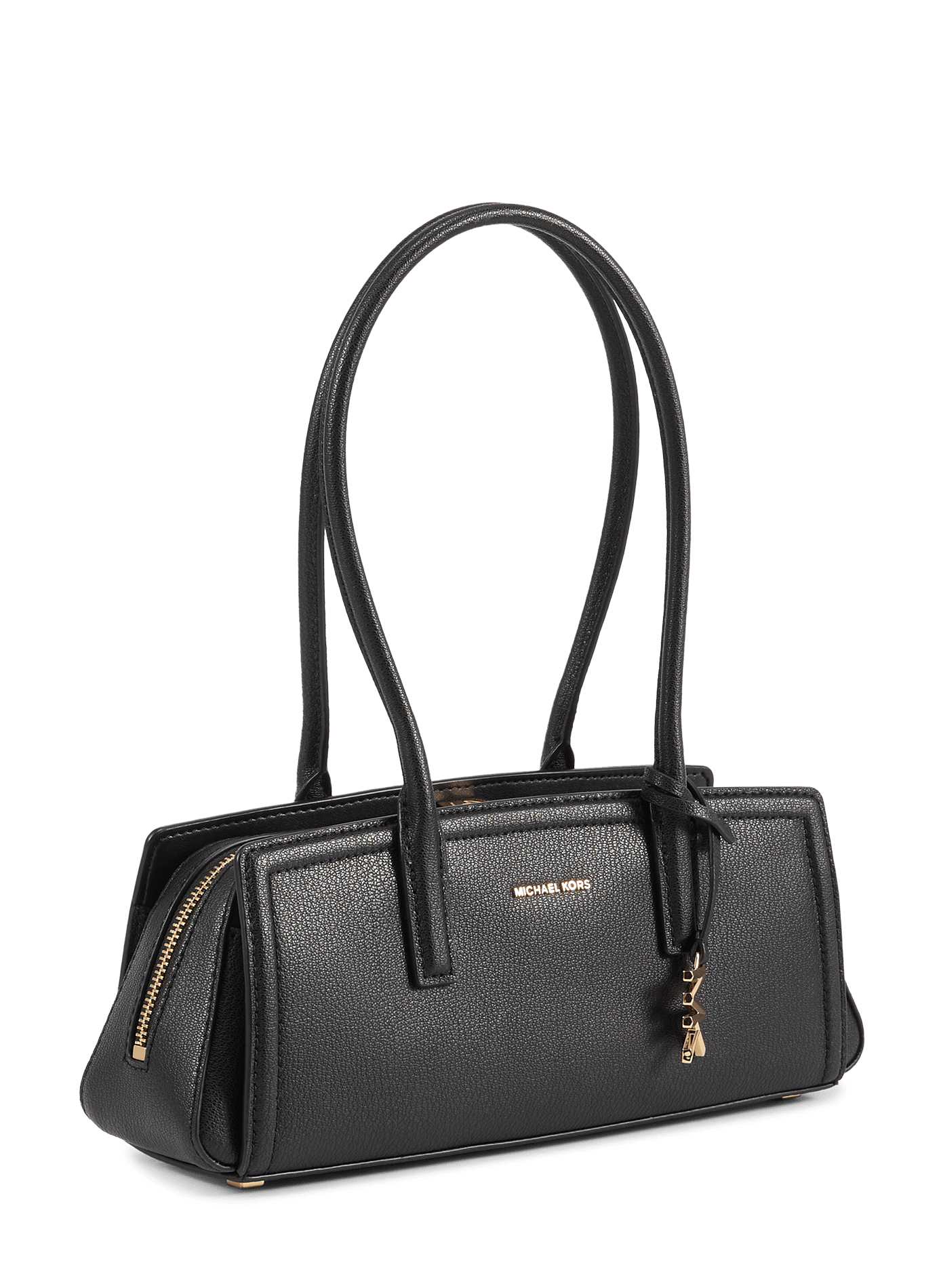 Sac porté épaule Laila en cuir MICHAEL KORS Blanc