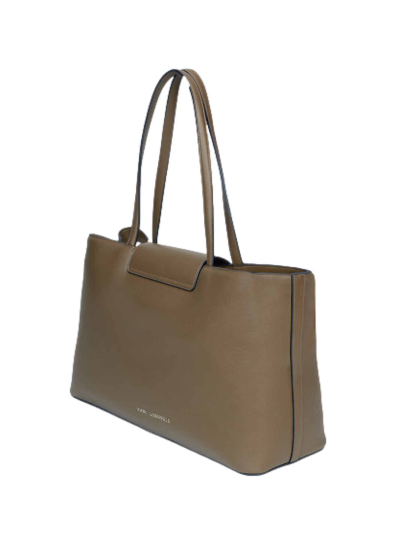 Sac craquelé Rue St-Guillaume KARL LAGERFELD Marron