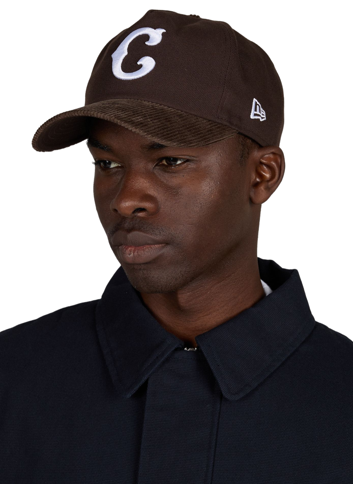 Cap with embroidered logo NEW ERA Brown