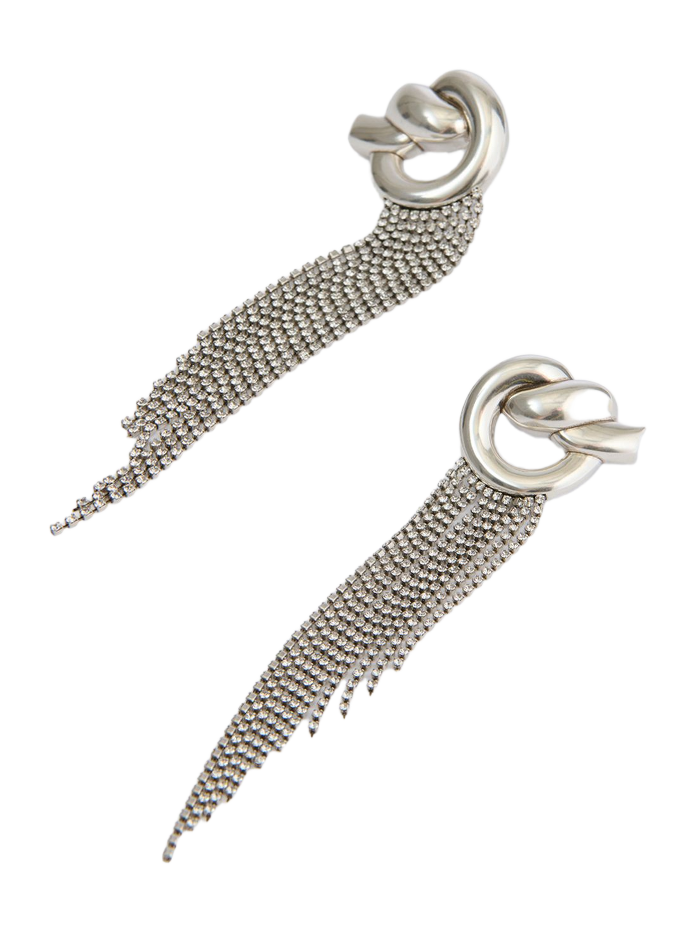 Boucles d'oreilles pendantes Rain ISABEL MARANT Transparent
