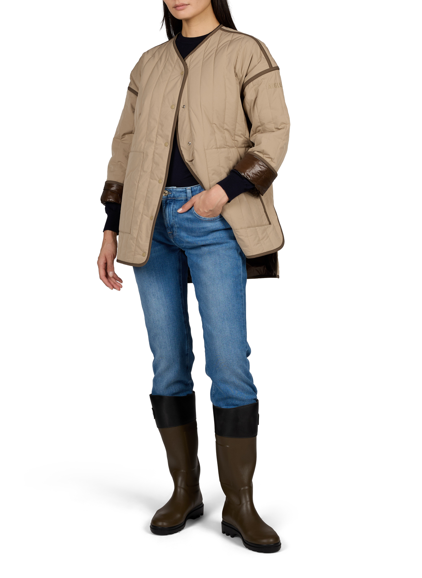 Skinny jeans 511 7 FOR ALL MANKIND Blauw