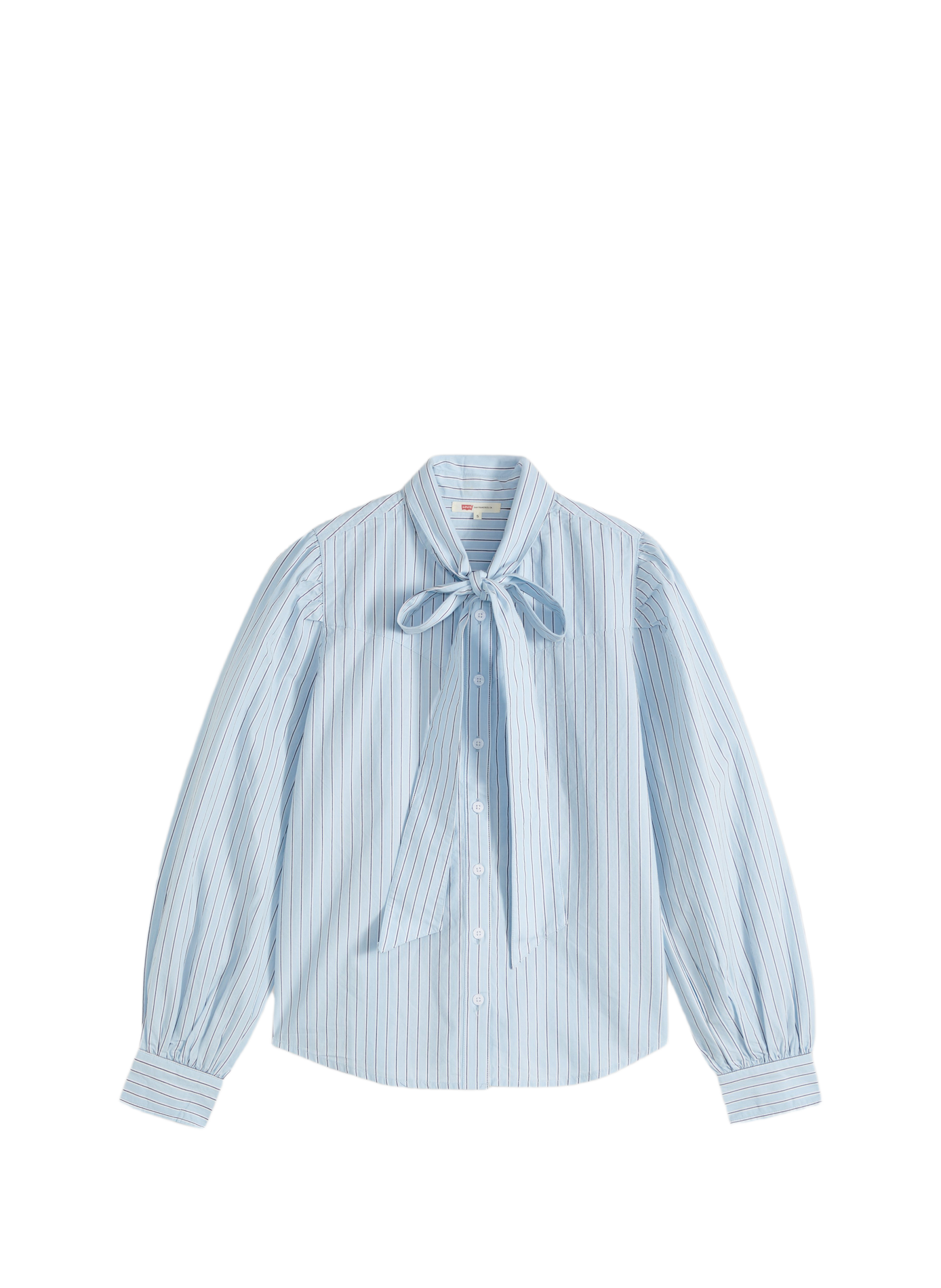 Cotton blouse with lavallière collar LEVI'S Blue