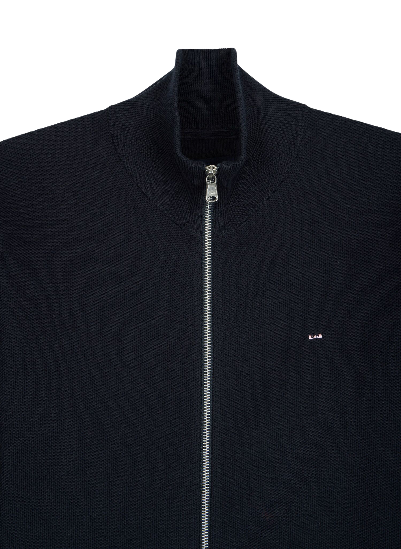 High-neck cardigan EDEN PARK Blue