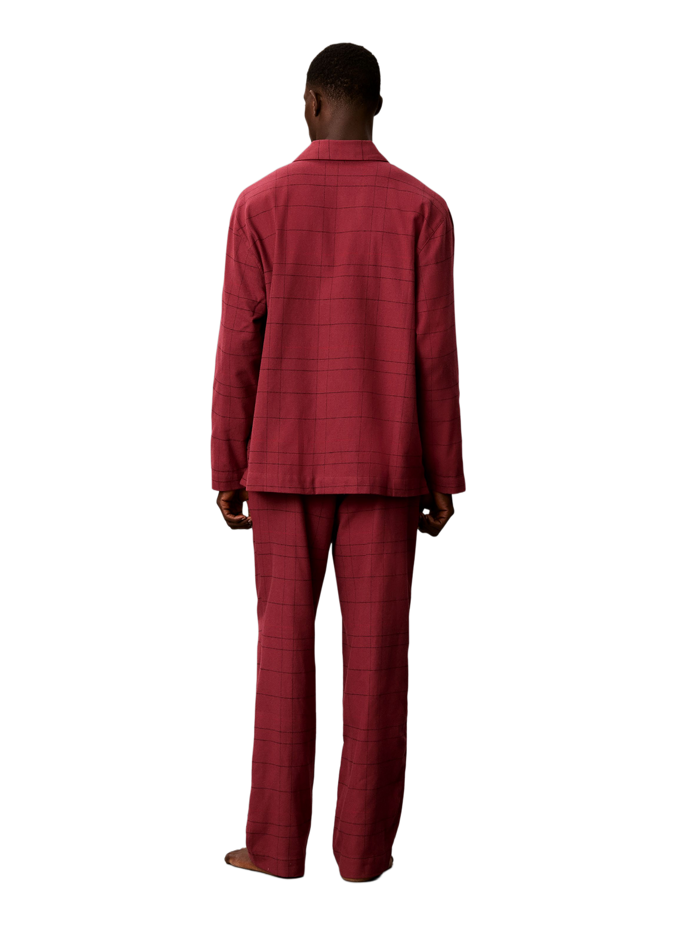 Ensemble de pyjama à carreaux CALVIN KLEIN Rouge