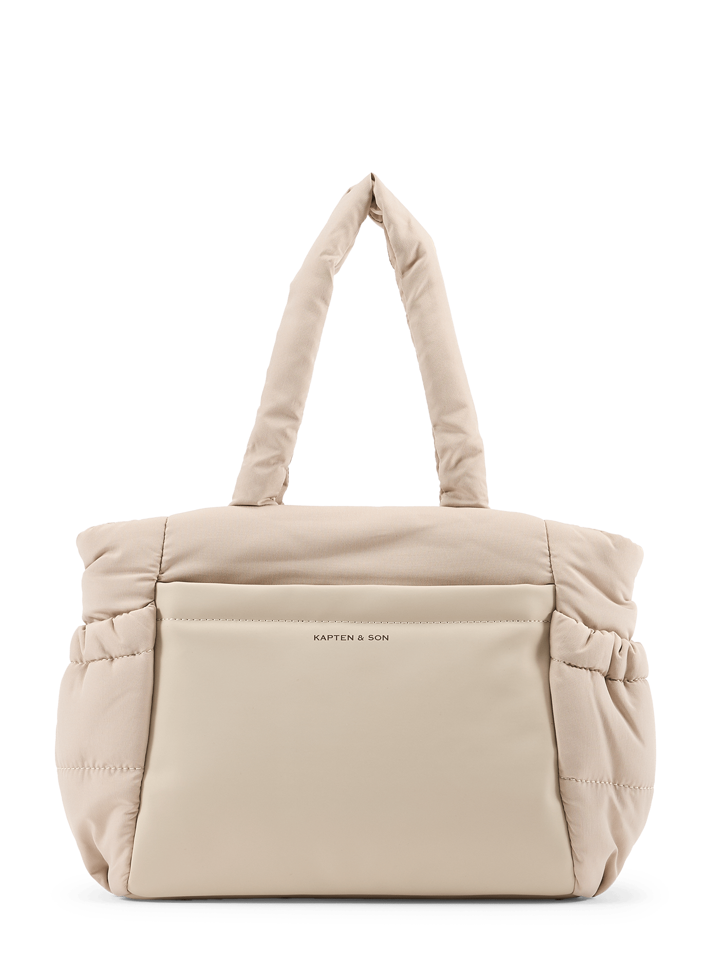 Sac Hellvi cloud small matelassé KAPTEN & SON Beige