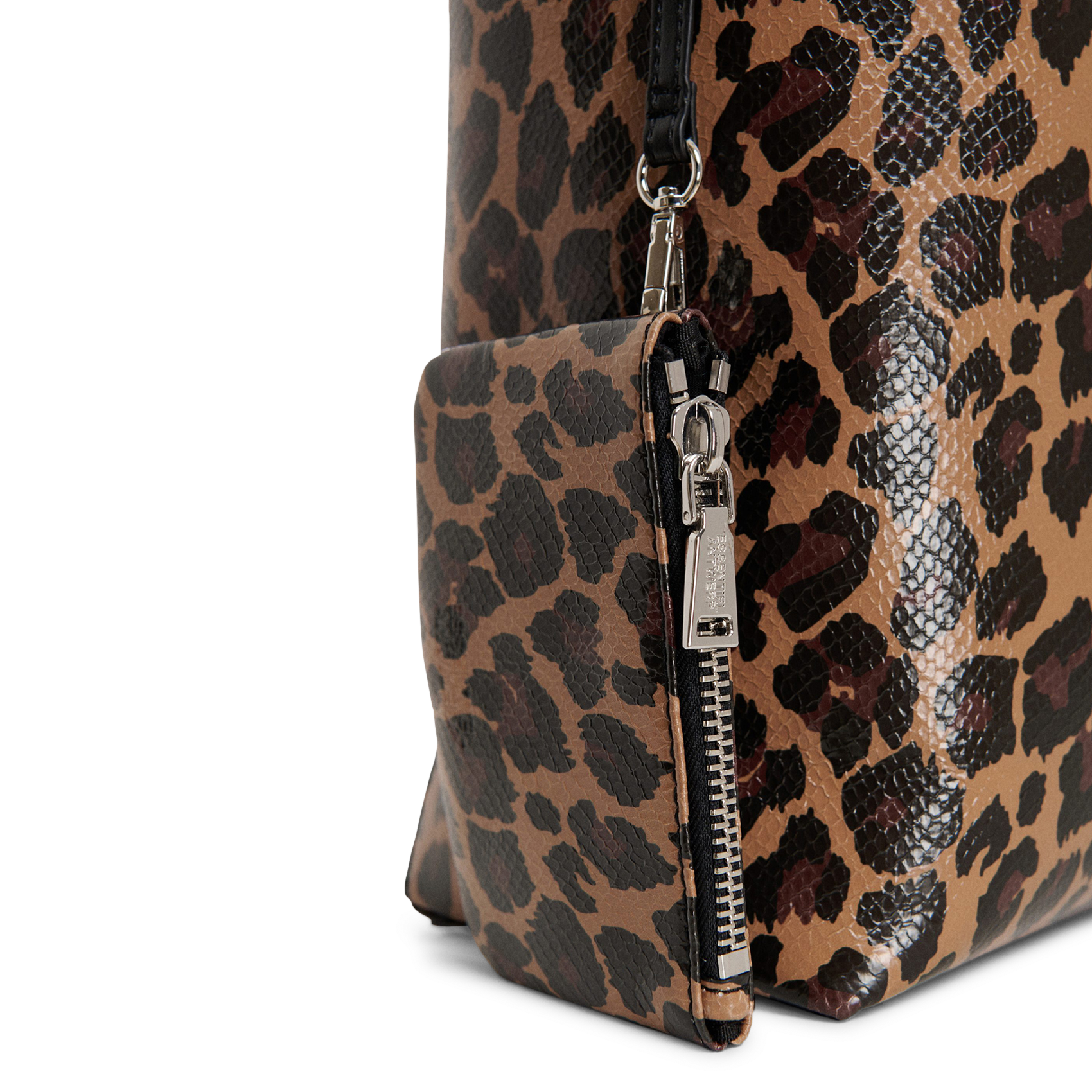 Sac cabas à carreaux konstantin ESSENTIEL ANTWERP Noir