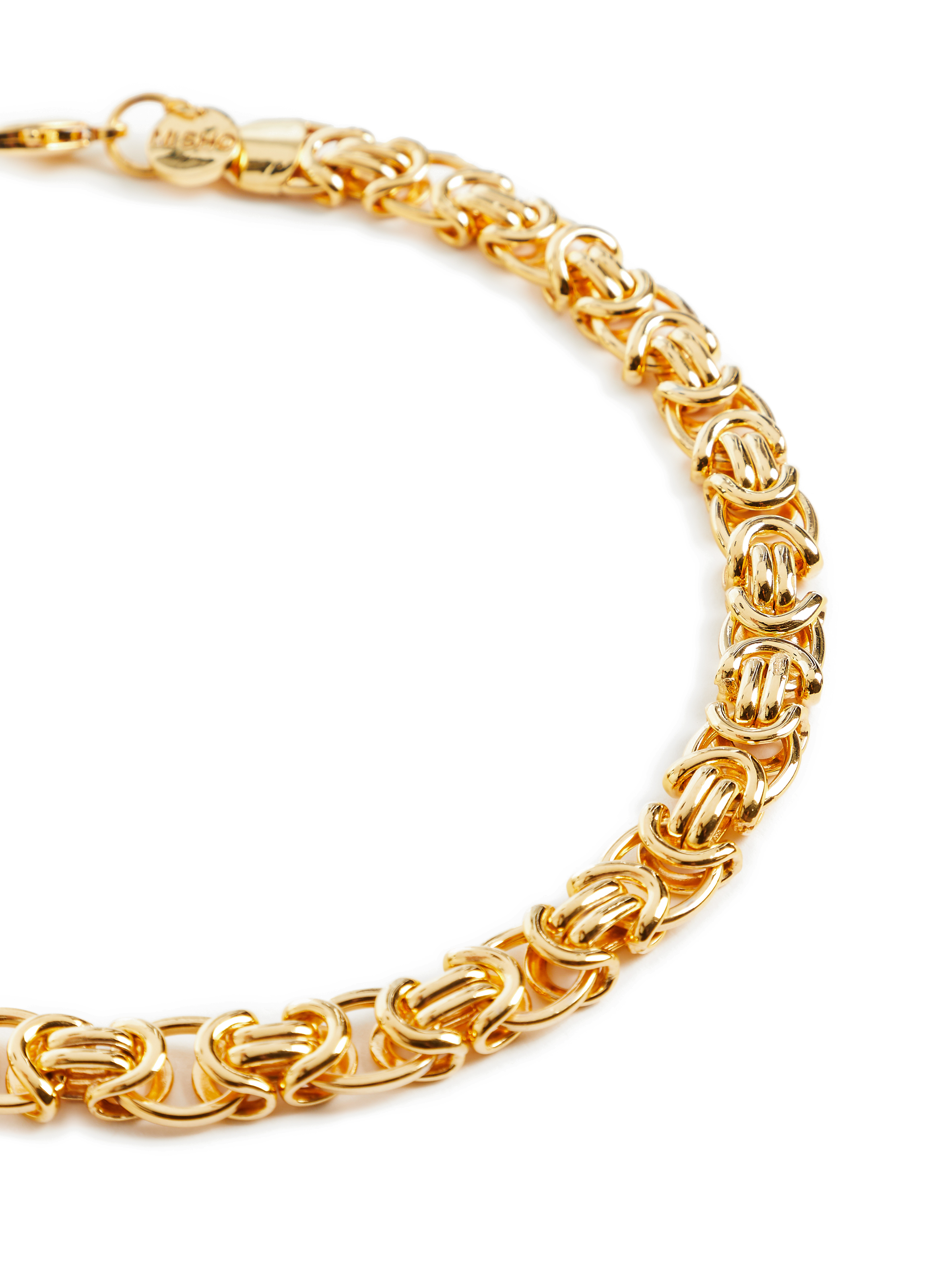 Collier chocker Etruscan plaqué or