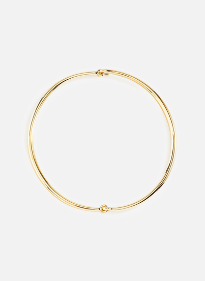 Gold-plated silver choker RAGBAG