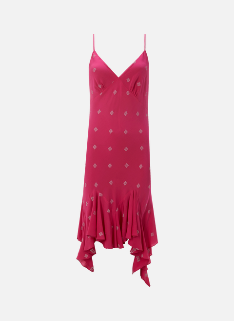 فستان من الحرير الوردي جيفنشي 