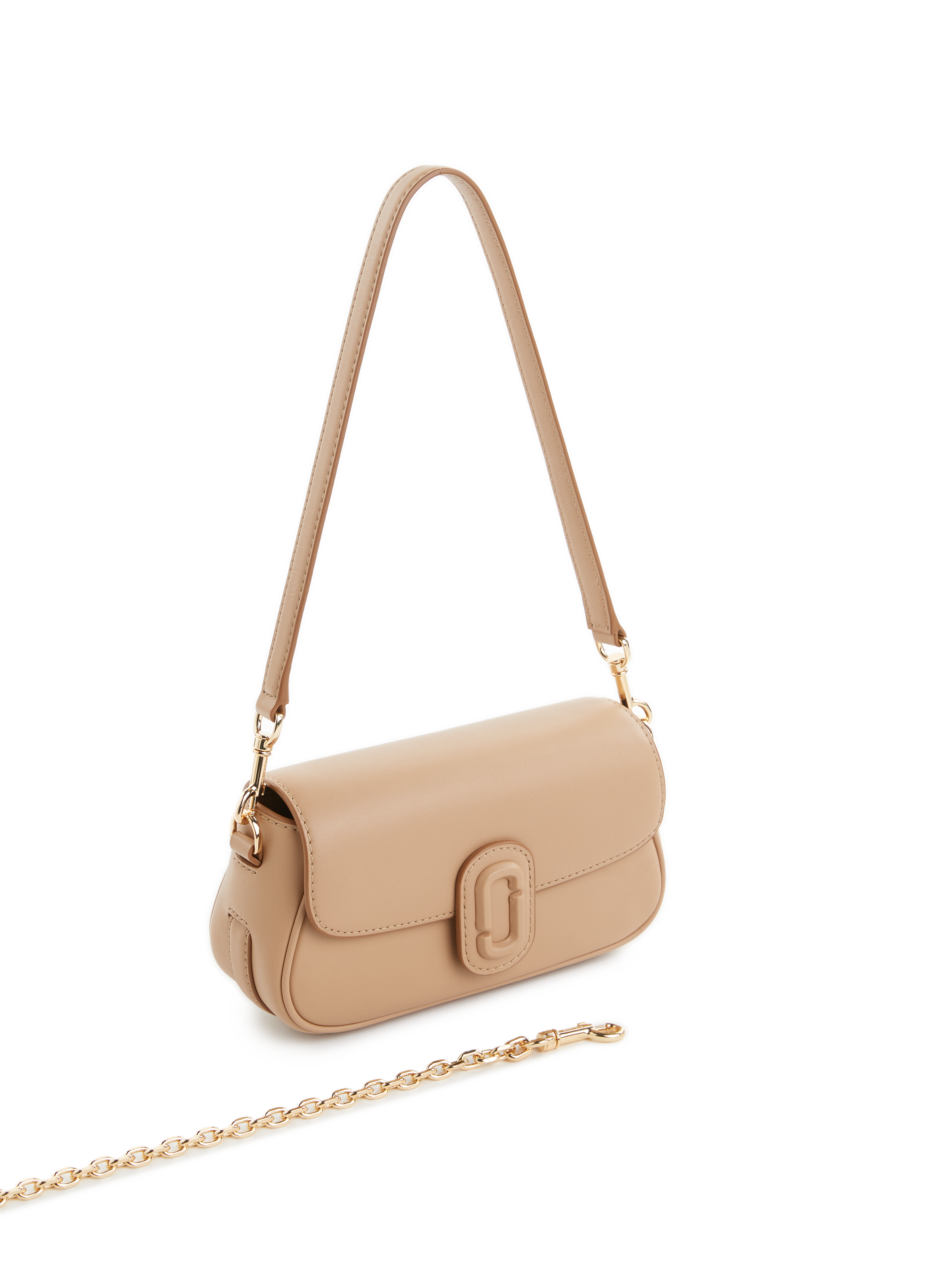 Sac porté épaule The Clover Shoulder Bag MARC JACOBS Marron