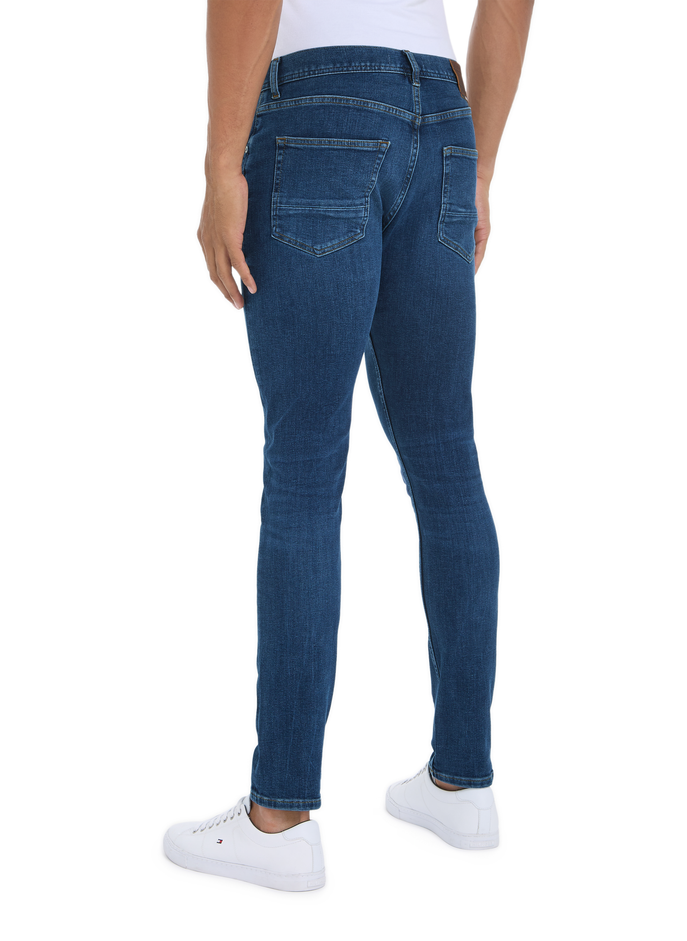 Cotton T-shirt TOMMY HILFIGER Blue